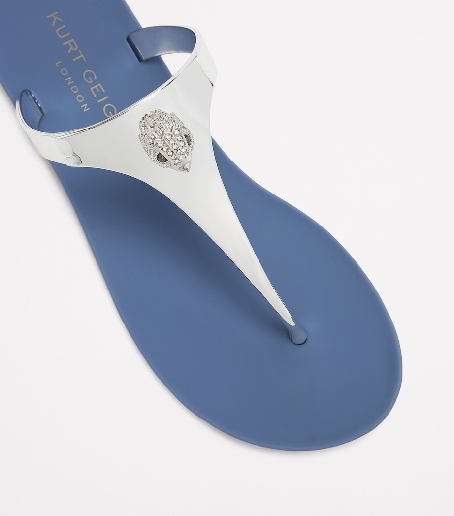 Maddison T-Bar Sandals SILVER COM Image 3