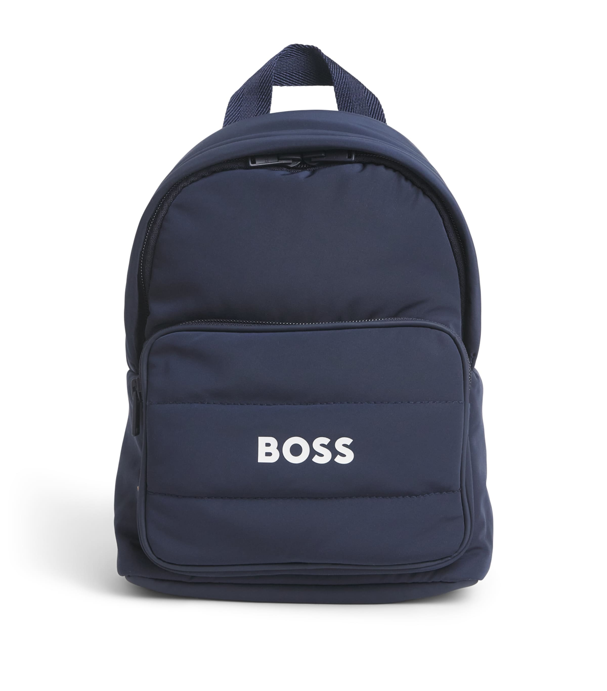 BOSS Kidswear Logo Backpack Navy Image 1