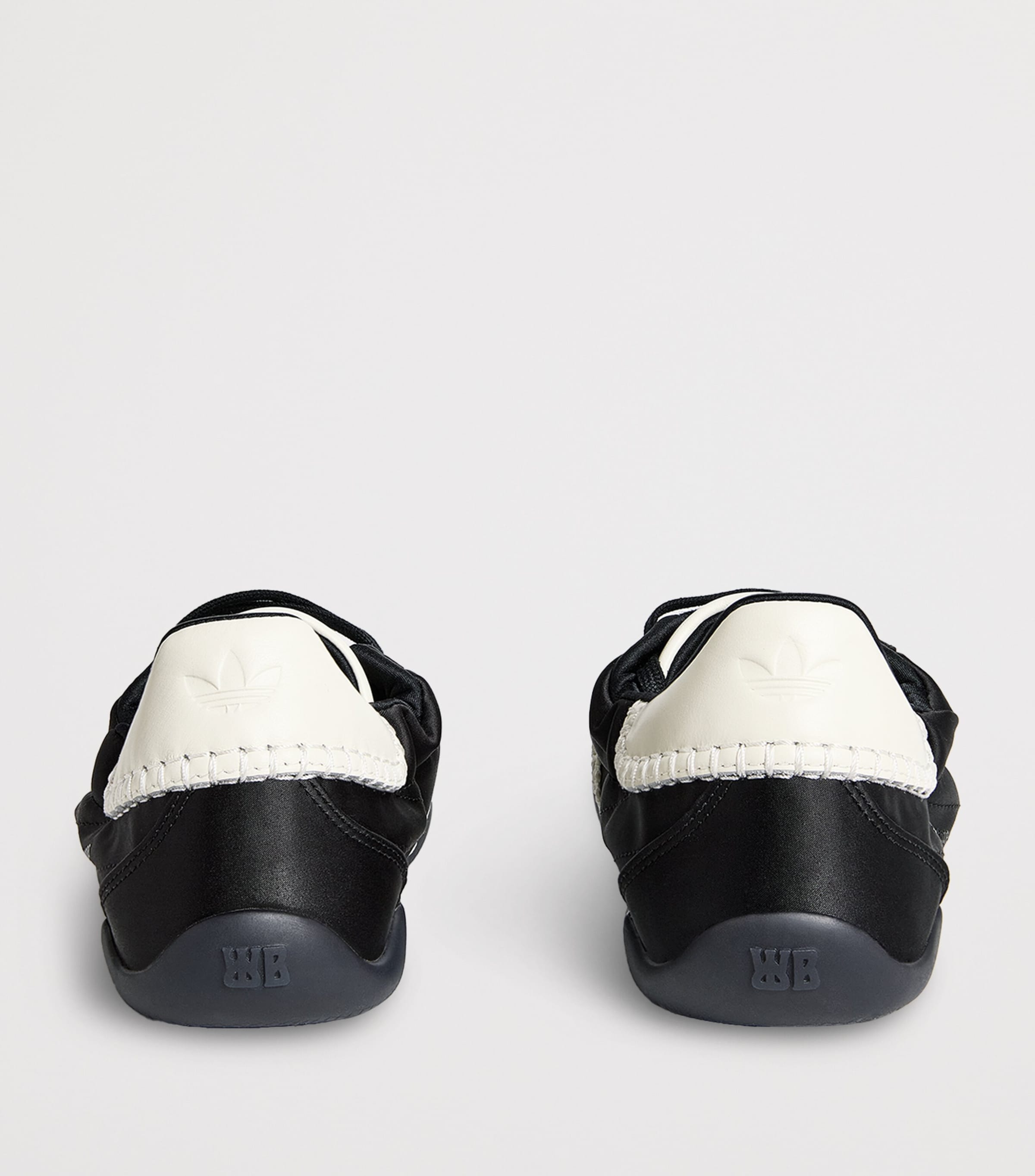 x Wales Bonner Satin Karintha Sneakers BLACK Image 4