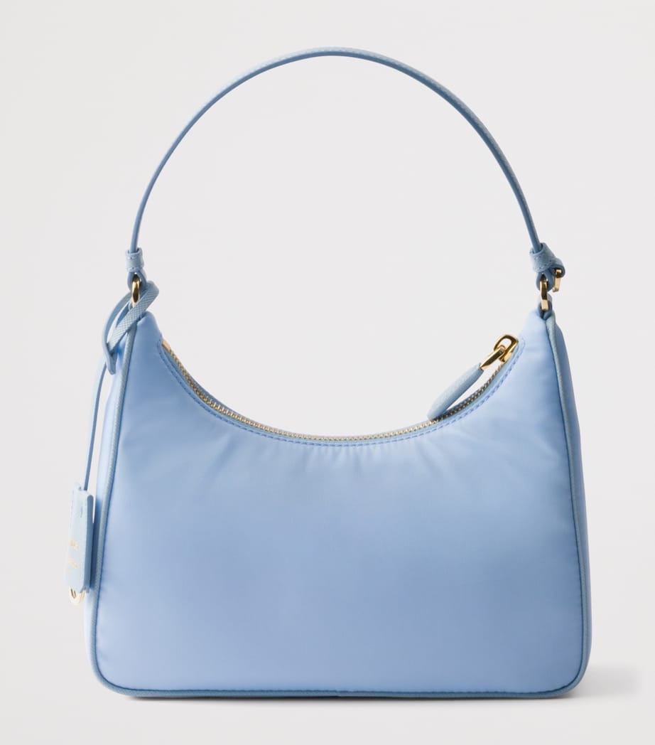 Mini Re-Nylon and Leather Re-Edition 2005 Shoulder Bag F0EMZ Image 3