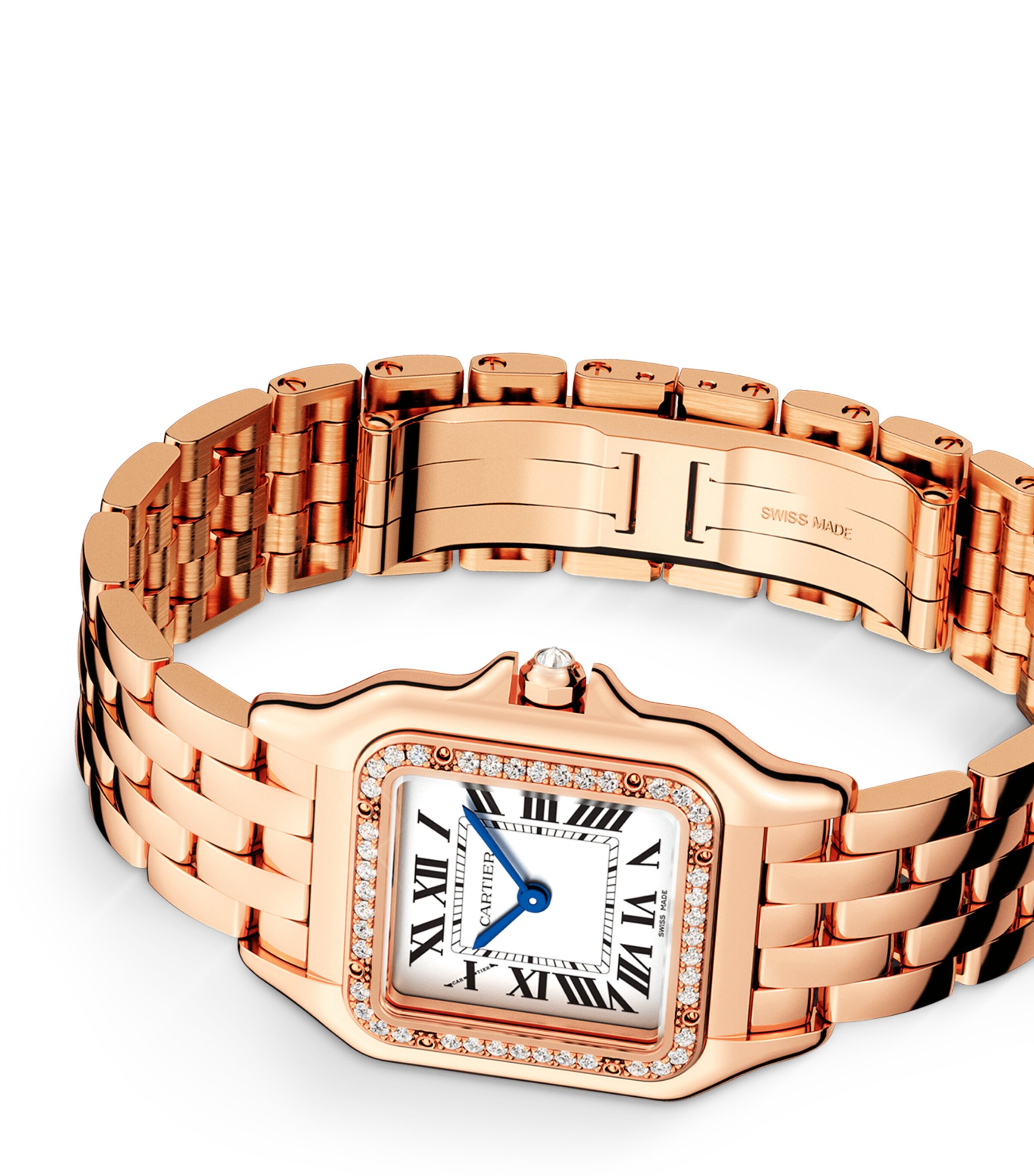 Cartier Medium Rose Gold and Diamond Panthère de Cartier Watch 27mm Rose Gold Image 2