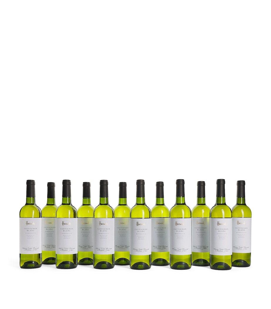 Harrods Sauvignon Blanc Wine Case (12 Bottles) - Bordeaux, France White Image 2