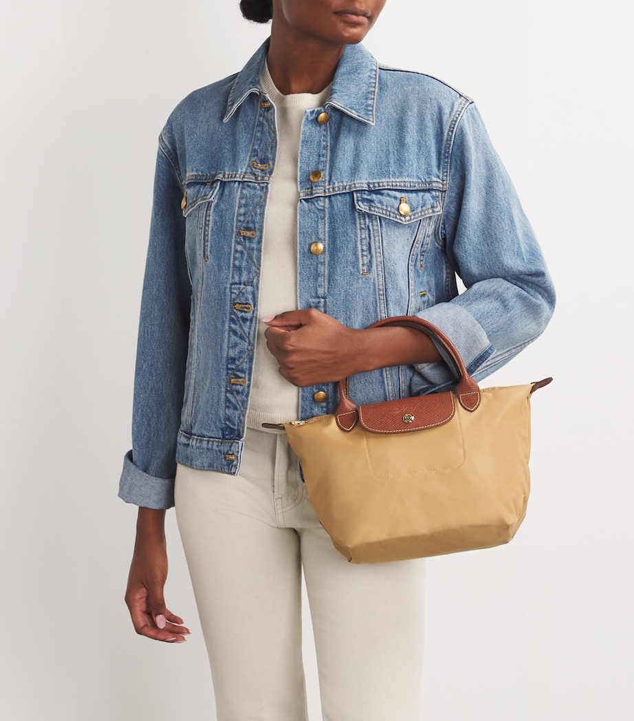 Small Le Pliage Original Handbag P86 BEIGE Image 5