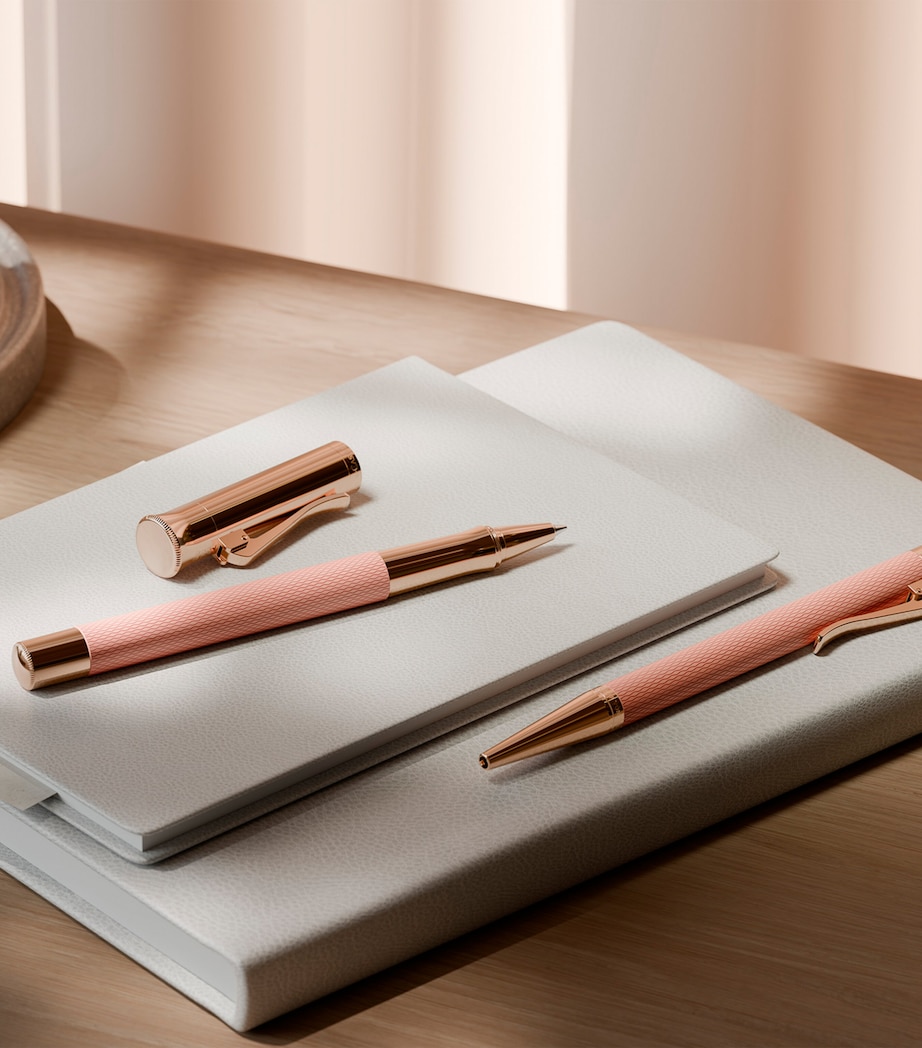 Graf von Faber-Castell Guilloche Rose Propelling Ballpoint Pen Rose Gold Image 3