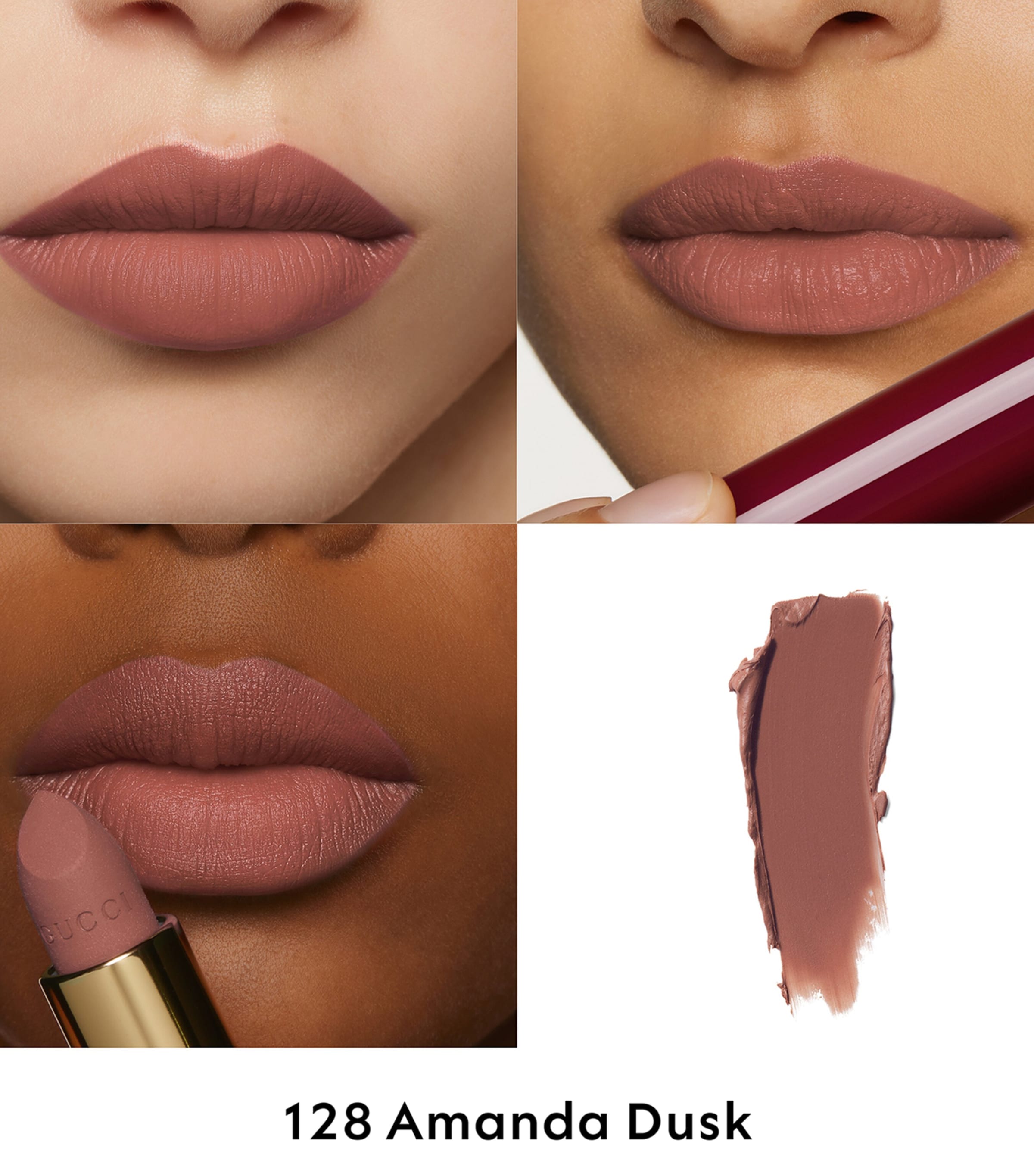 Rouge à Lèvres Mat Lipstick 128AMDU HL25IV Image 3