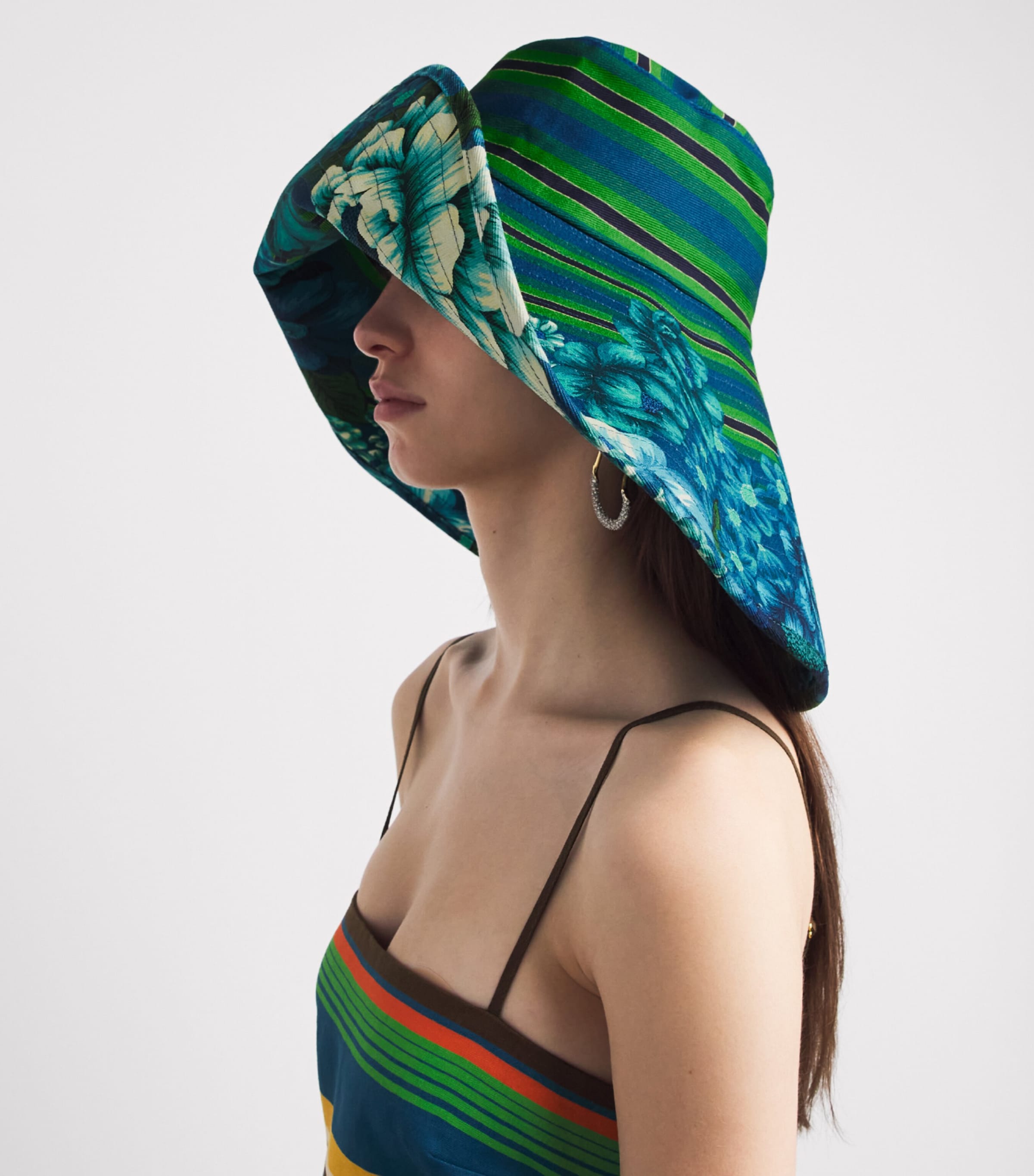 ALEMAIS Linen Margo Hat Image 2