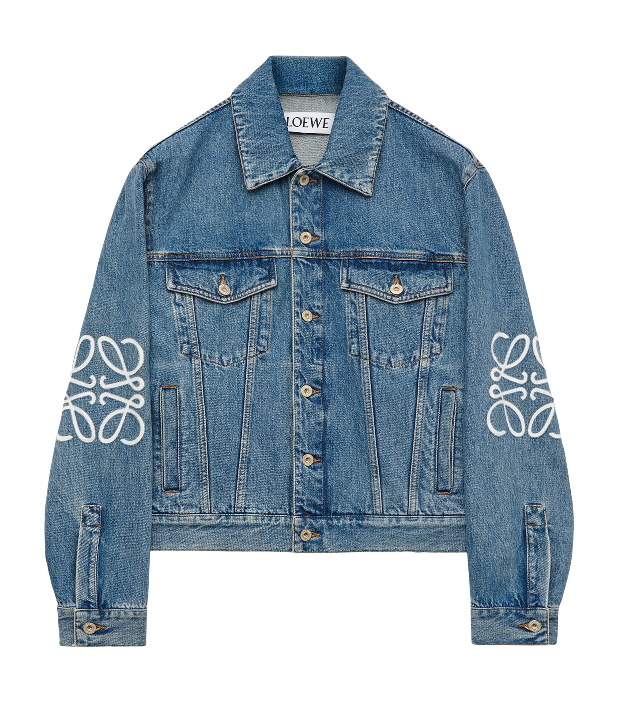 ランキングや新製品 LOEWE UK Harrods | Jacket Denim Patch Anagram ジャケット・アウター