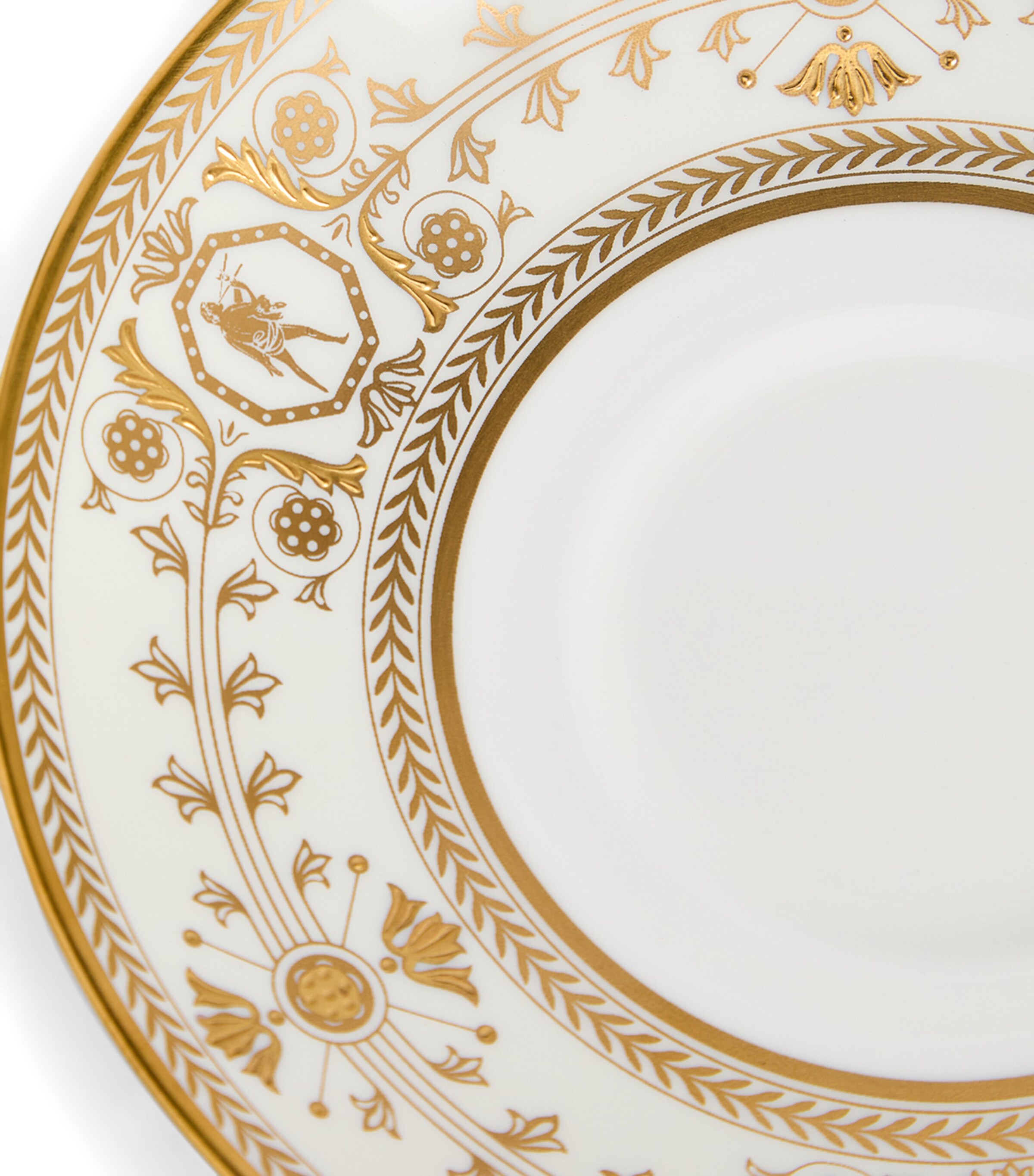 Bone China Bacchus Teacup and Saucer IVORY Image 6