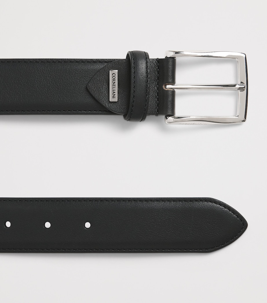 Corneliani Leather Belt Black Image 3