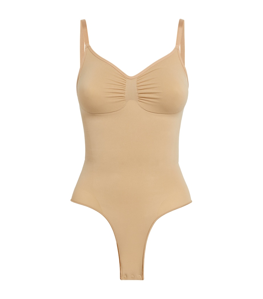 Seamless Sculpt Briefs Bodysuit CLAY Image 1