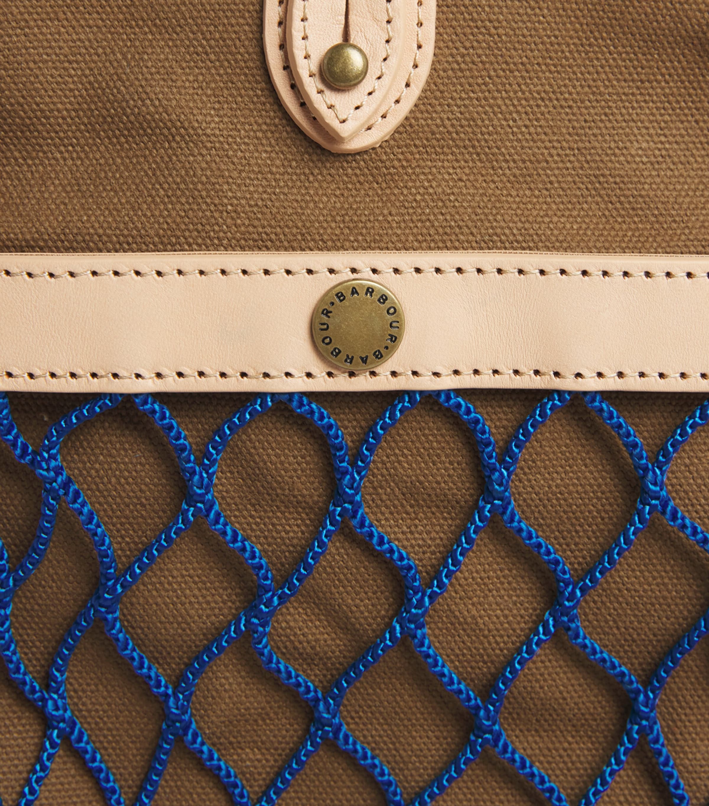 Barbour x Paul Smith Loves Barbour Cross-Body Bag Dark Image 6