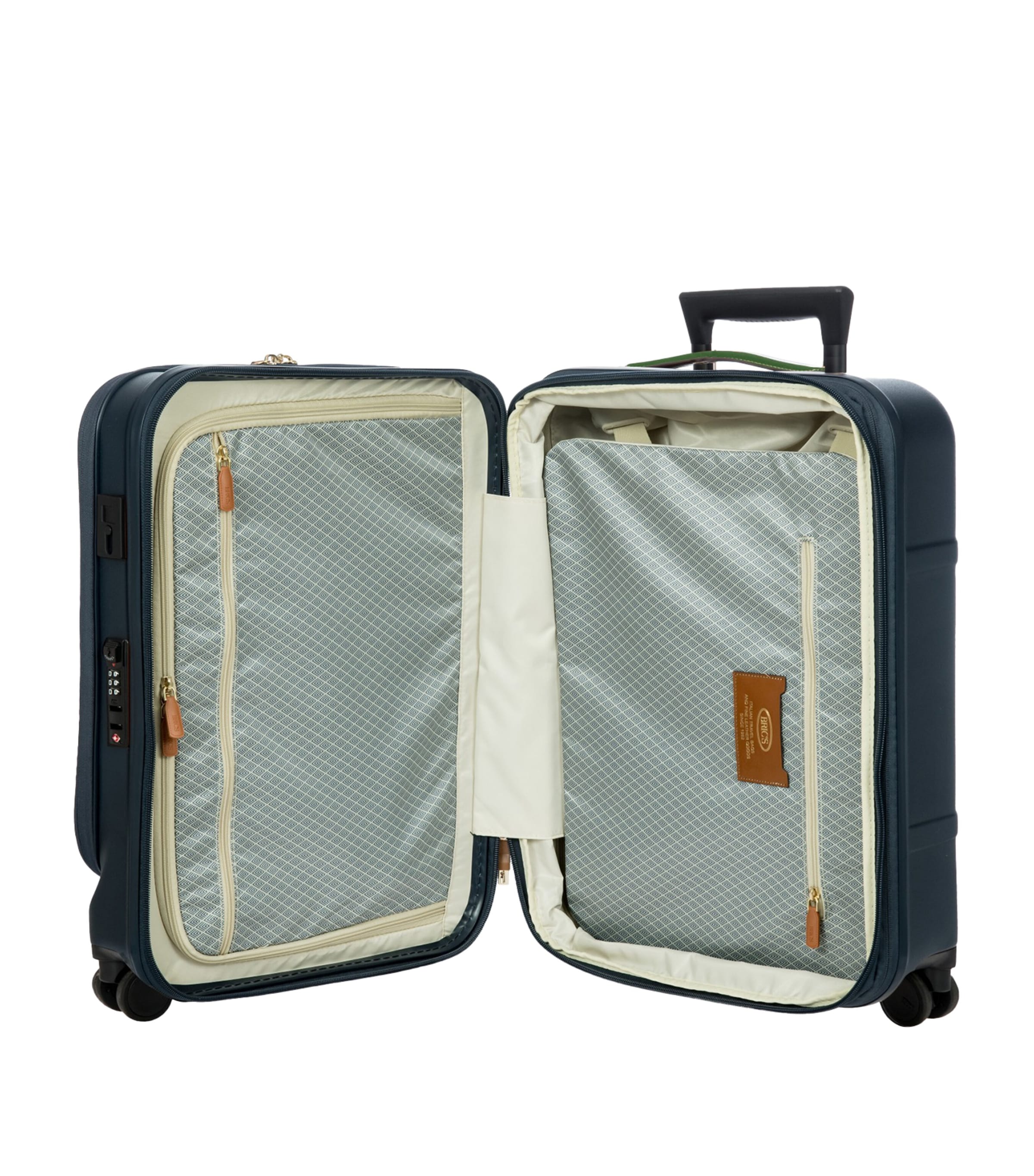 Bric's Bellagio Cabin Suitcase (55cm) Blue Green Image 6