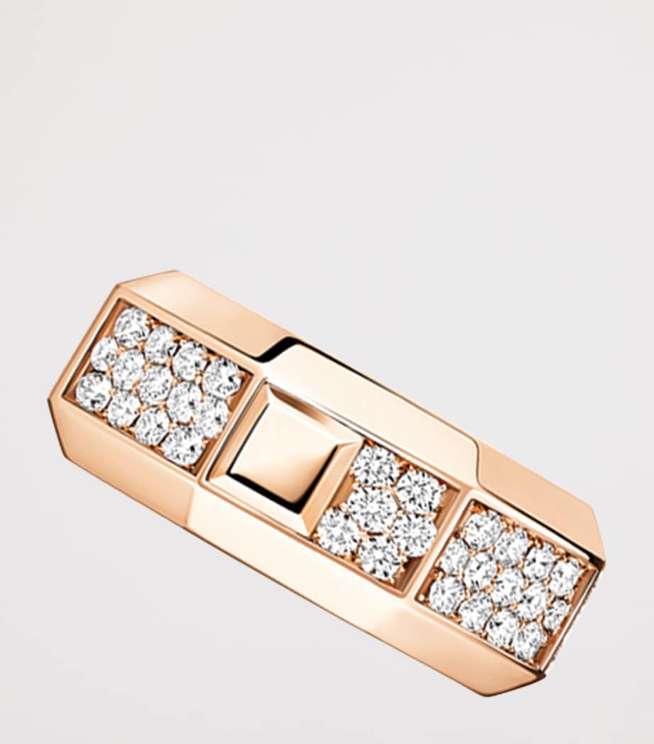 Messika Moderniste Pink Gold and Diamond Ear Cuff Pink Gold Image 3