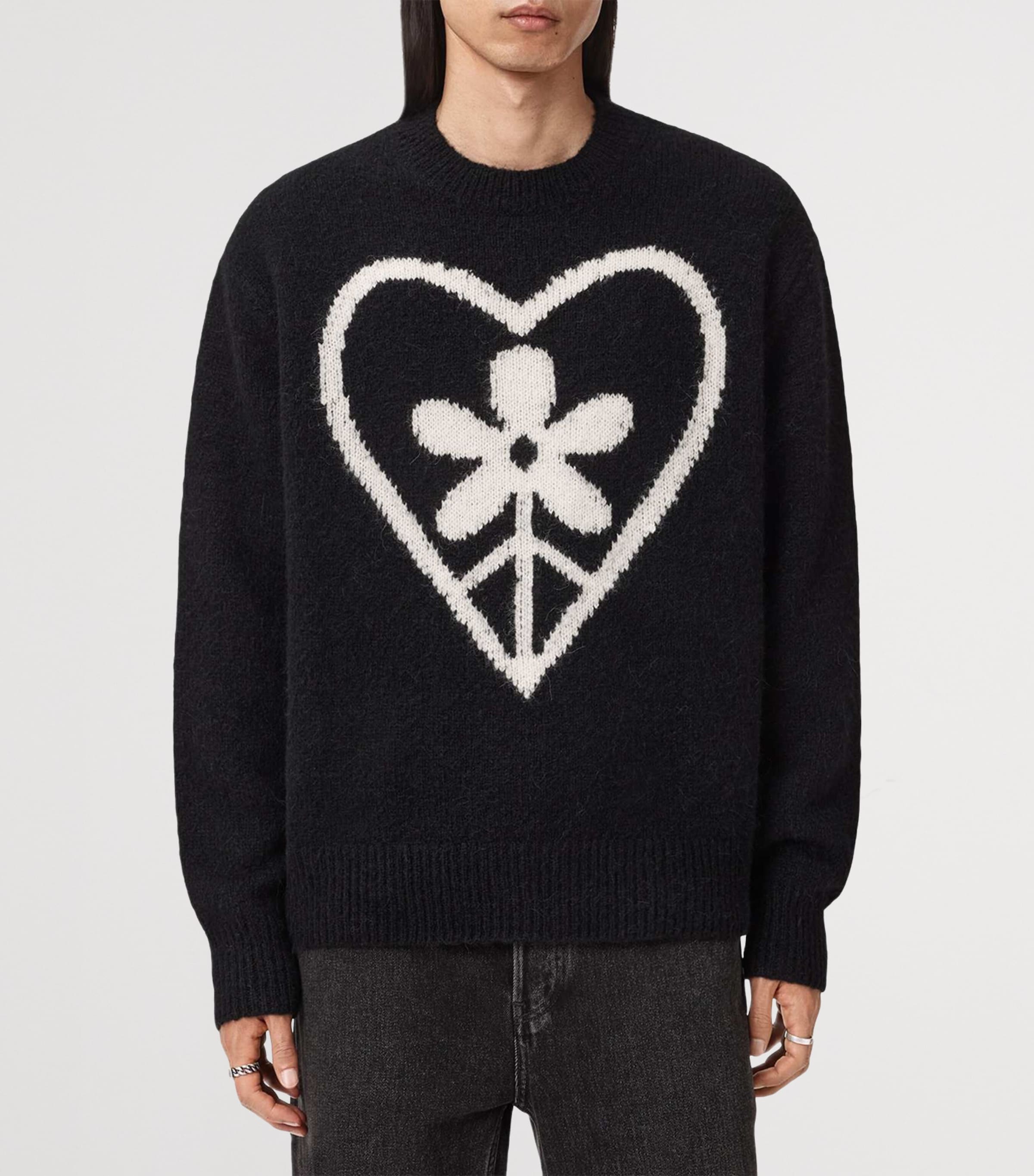 Finden Crew-Neck Sweater BLACK Image 4