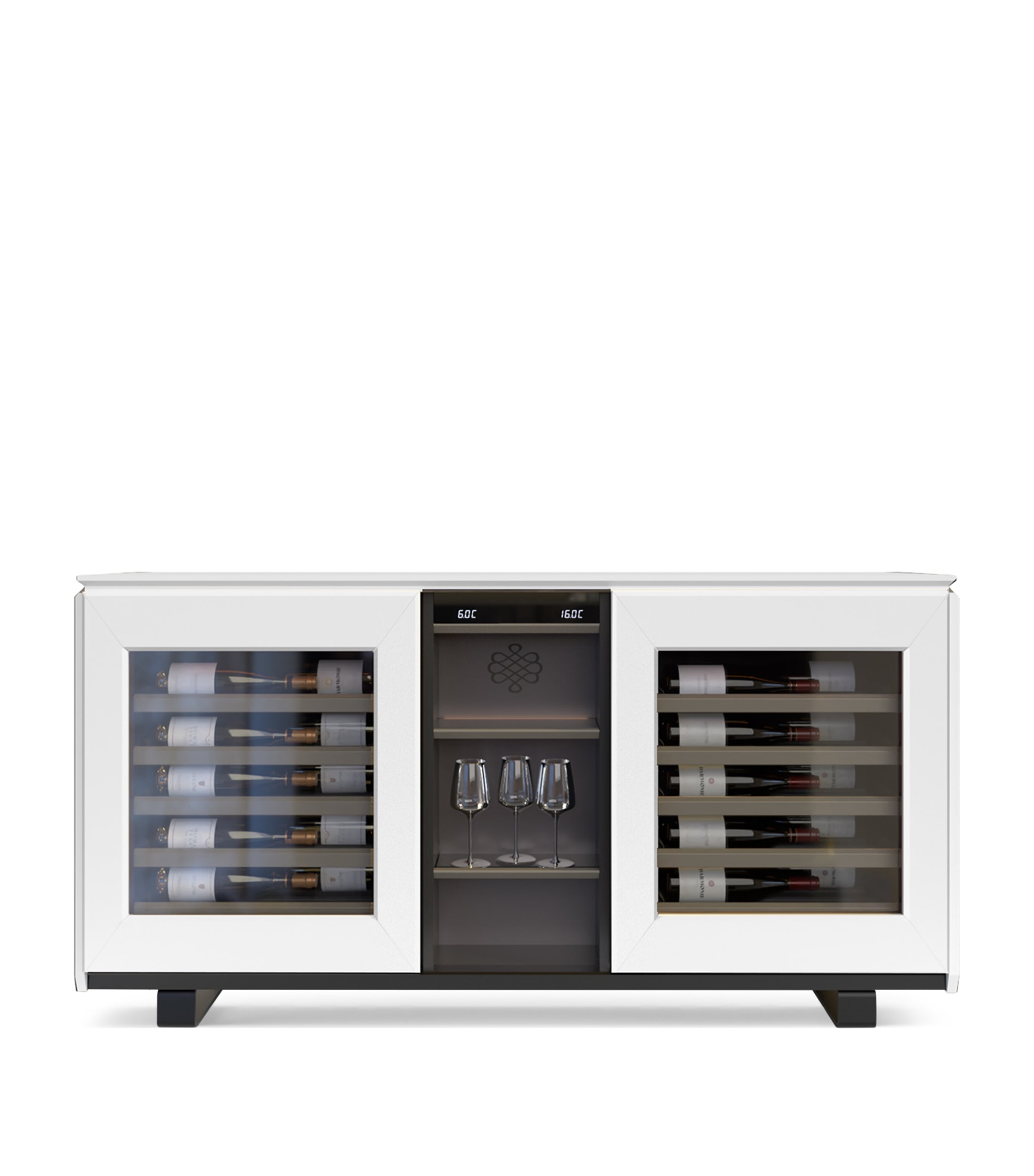 Harmonie Wine Cabinet SMOKED BROWN Image 3