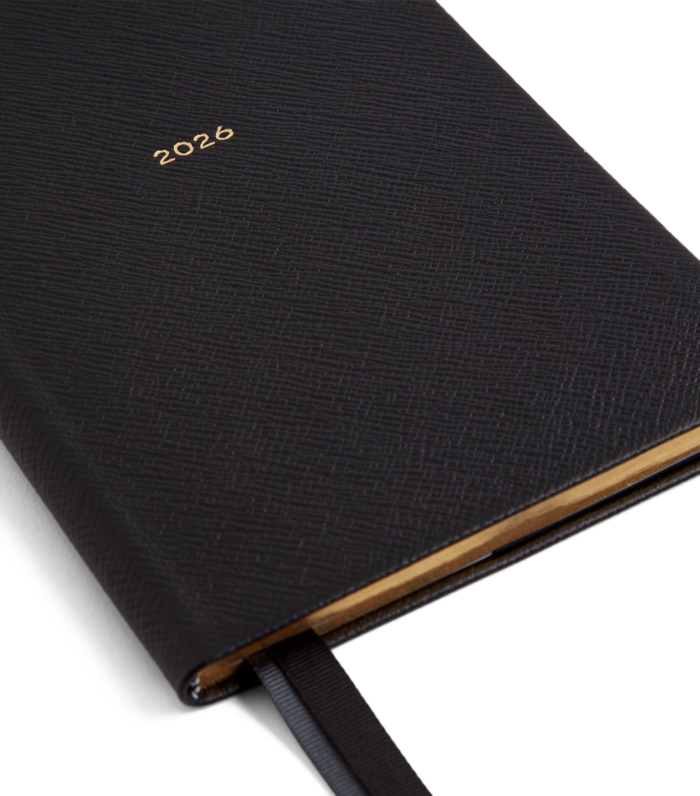 Leather Soho A5 2026 Diary BLACK Image 5