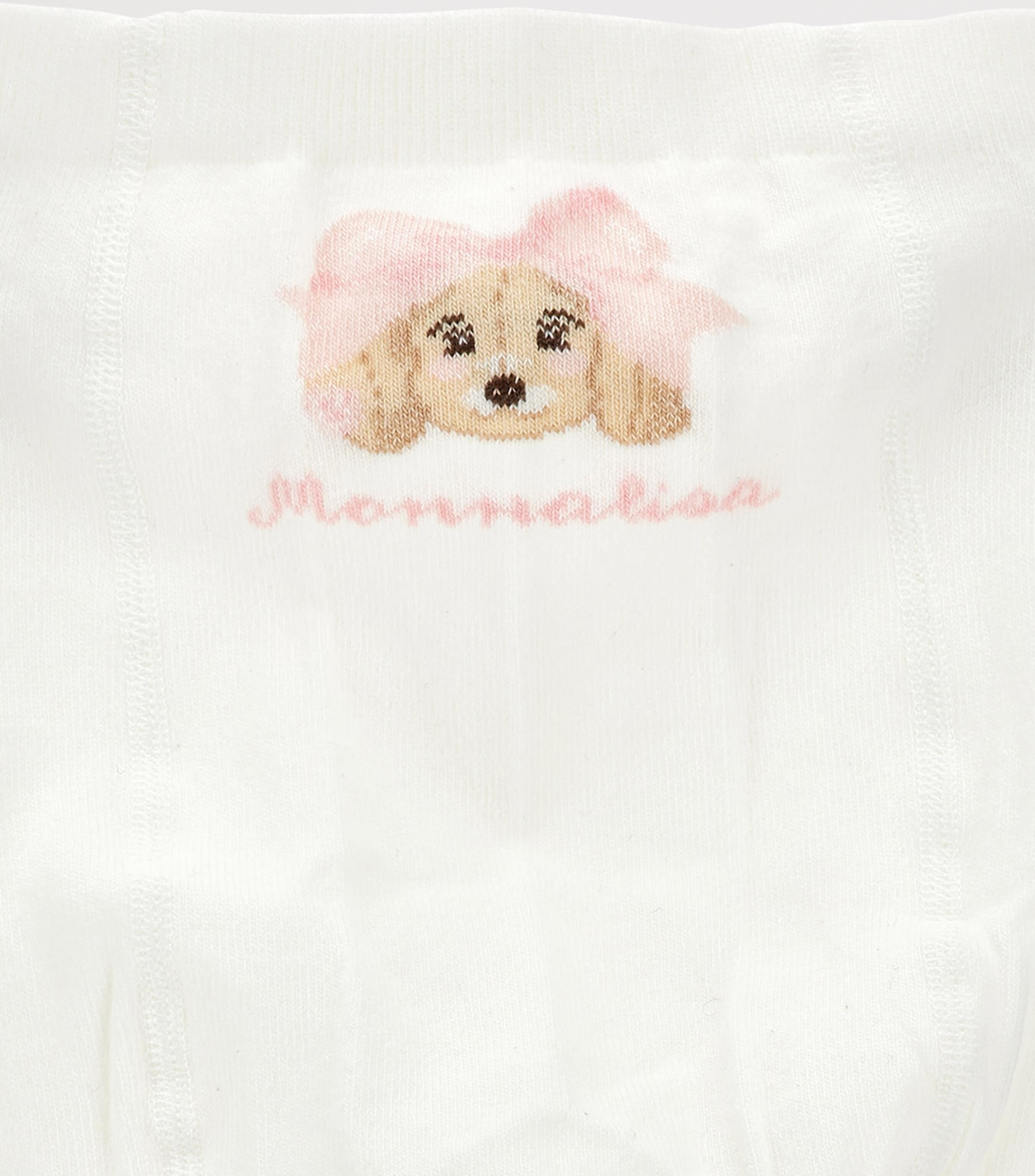 Cotton-Blend Bow Tights PANNA+FAIRYTALE Image 3