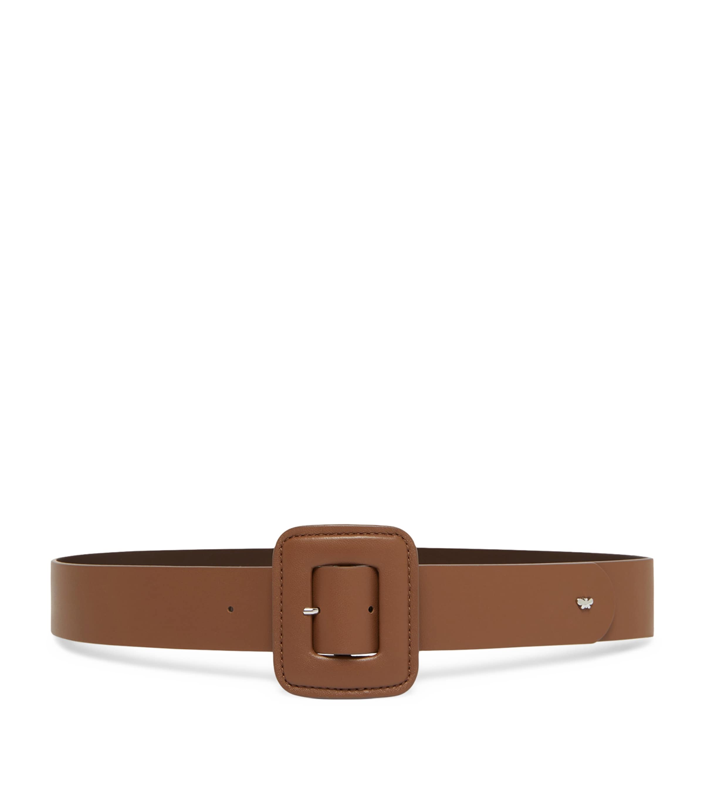 Weekend Max Mara Leather Belt Tobacco Image 1