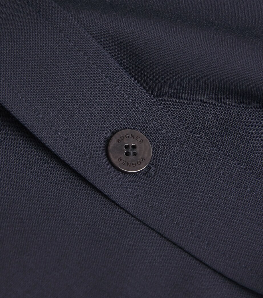 Wool-Blend Clive Shirt 464 NAVY Image 5