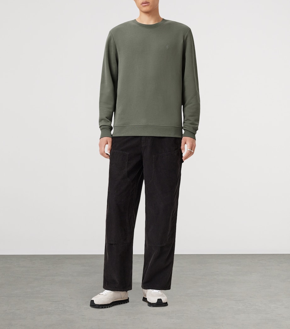 Organic Cotton Raven Sweatshirt GASTOR GREEN Image 4