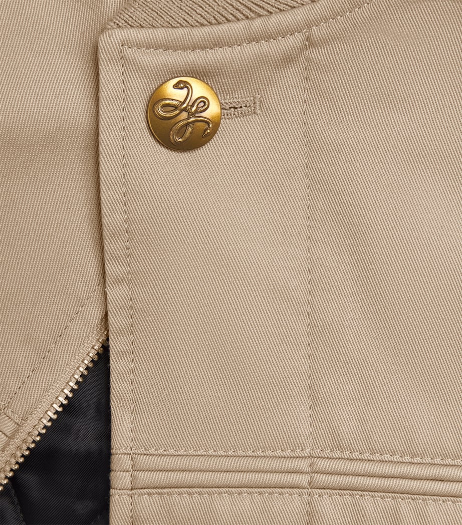 Gas Station Bomber Jacket TRAVERTINE Image 5