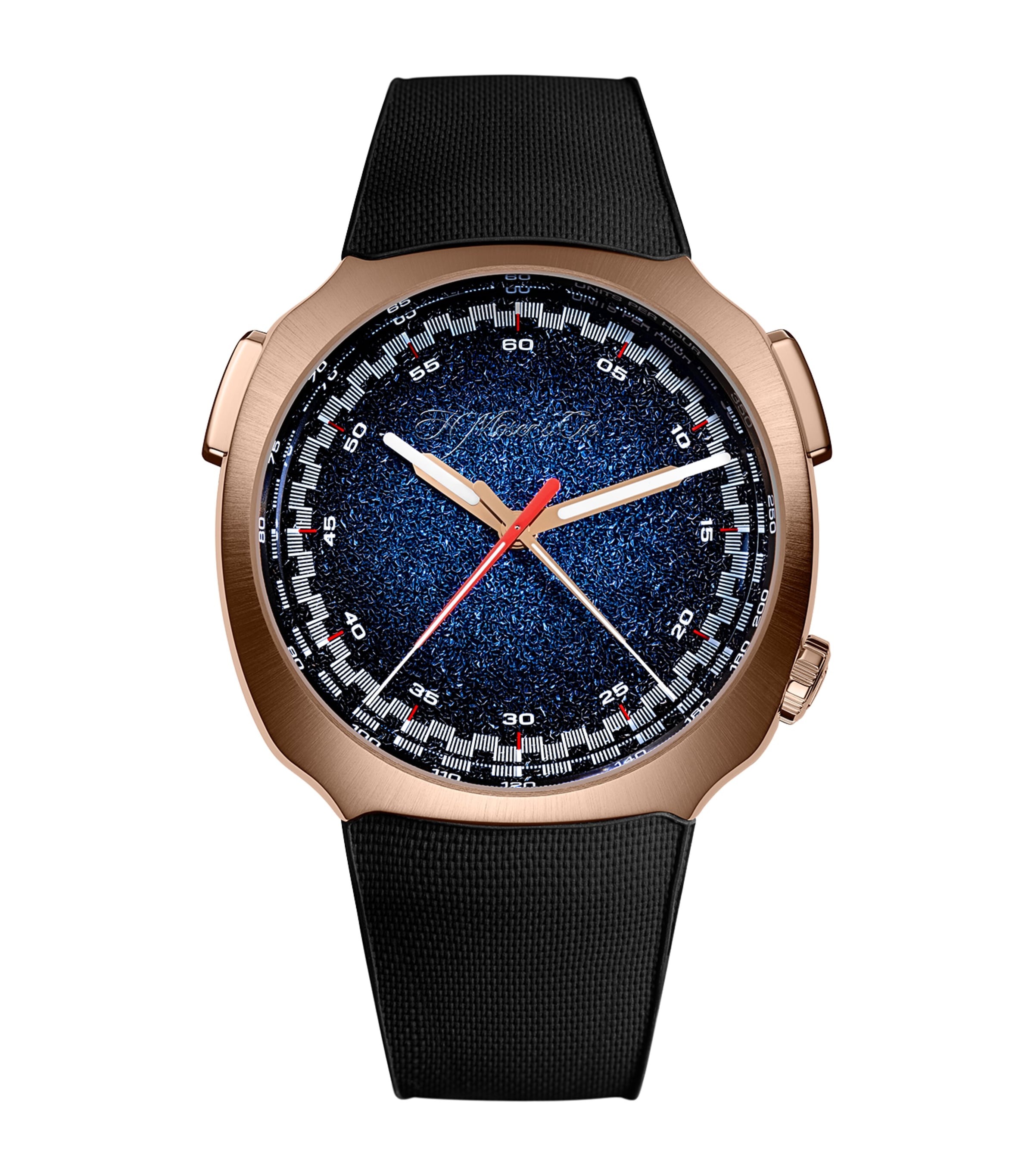 Stainless Steel Streamliner Flyback Watch 42.3mm GREEN Image 1