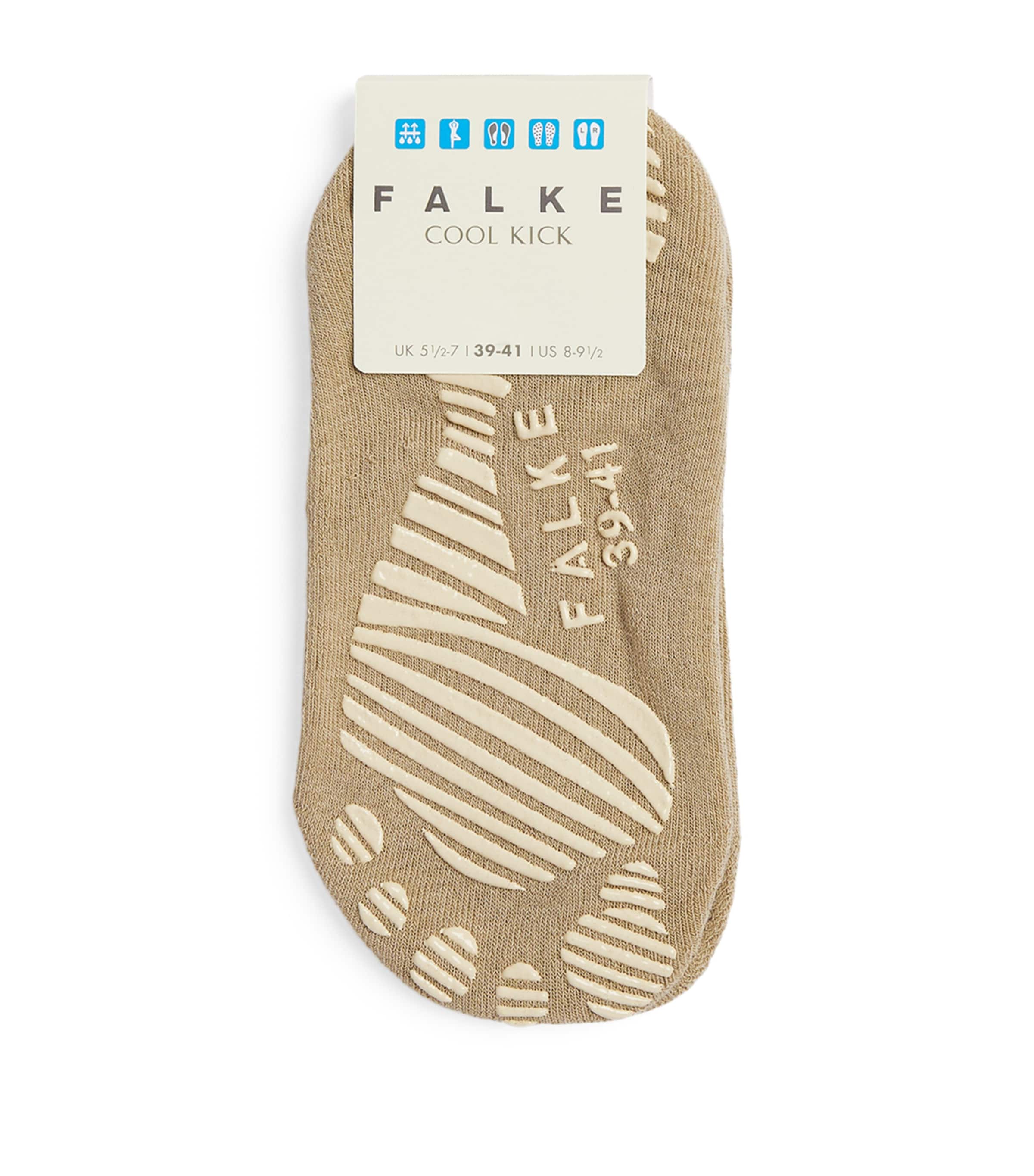 Falke Cool Kick Trainer Socks In Beige