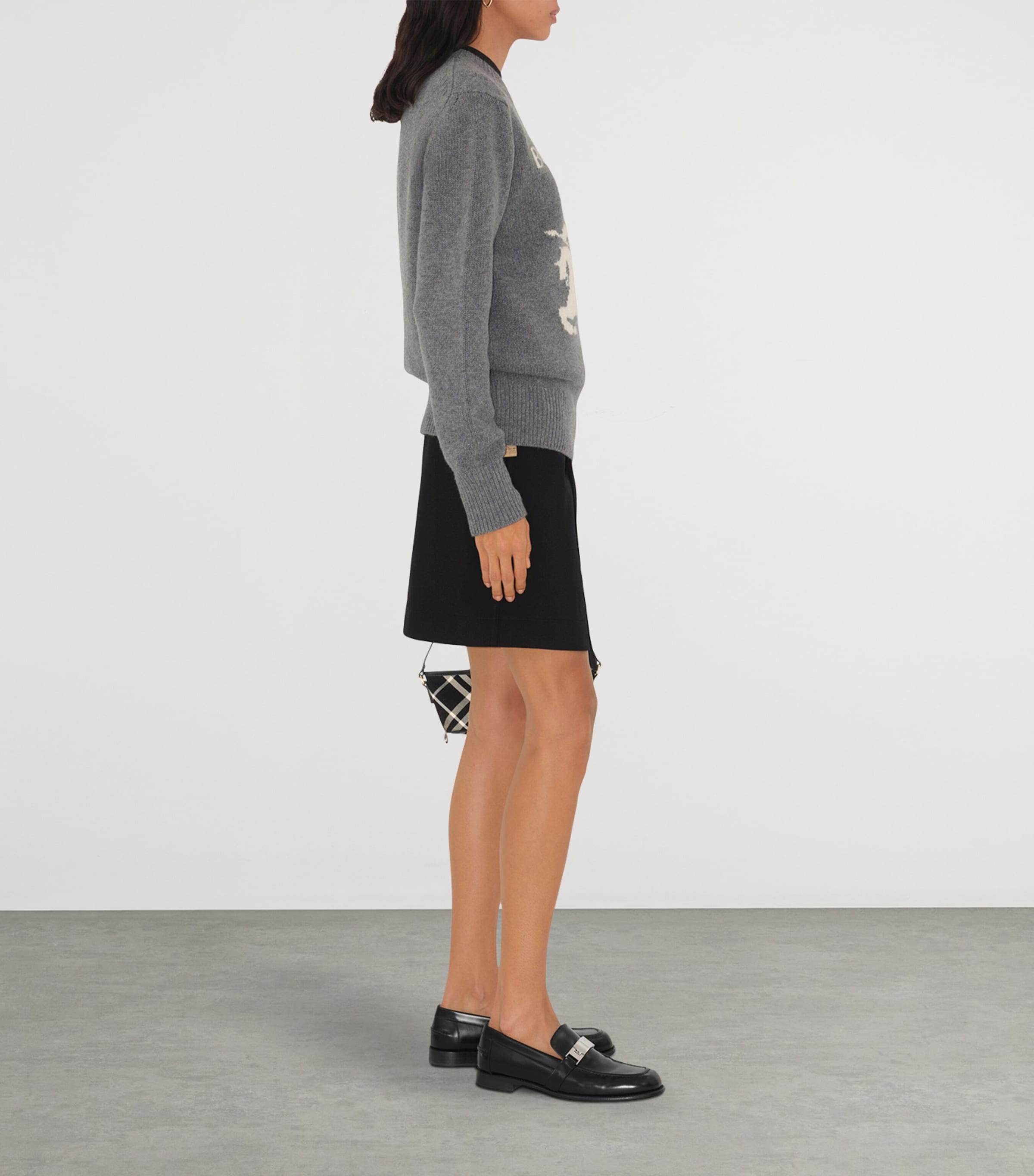 Wool-Cashmere EKD Sweater GREY Image 3