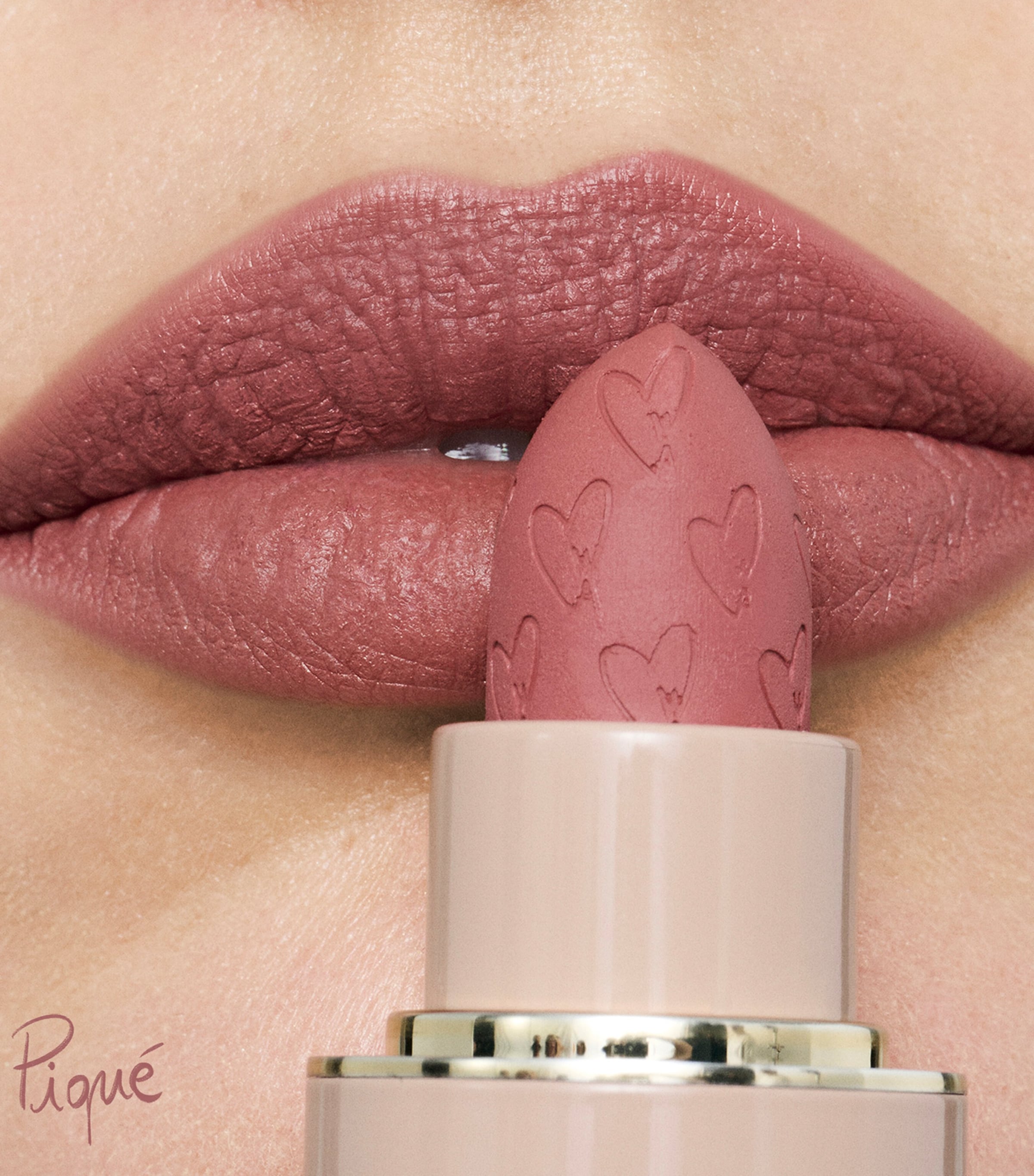 Lip Suede Matte Lipstick PIQUE Image 3