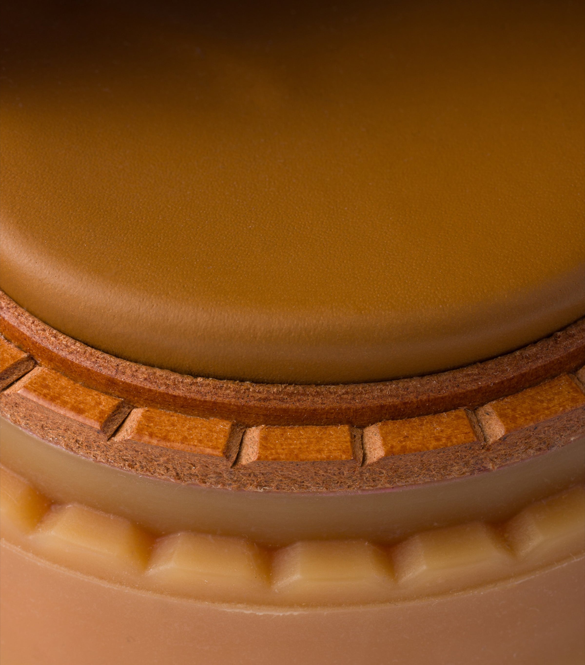 Leather Crossover Platform Sandals 55 F0054 Image 5