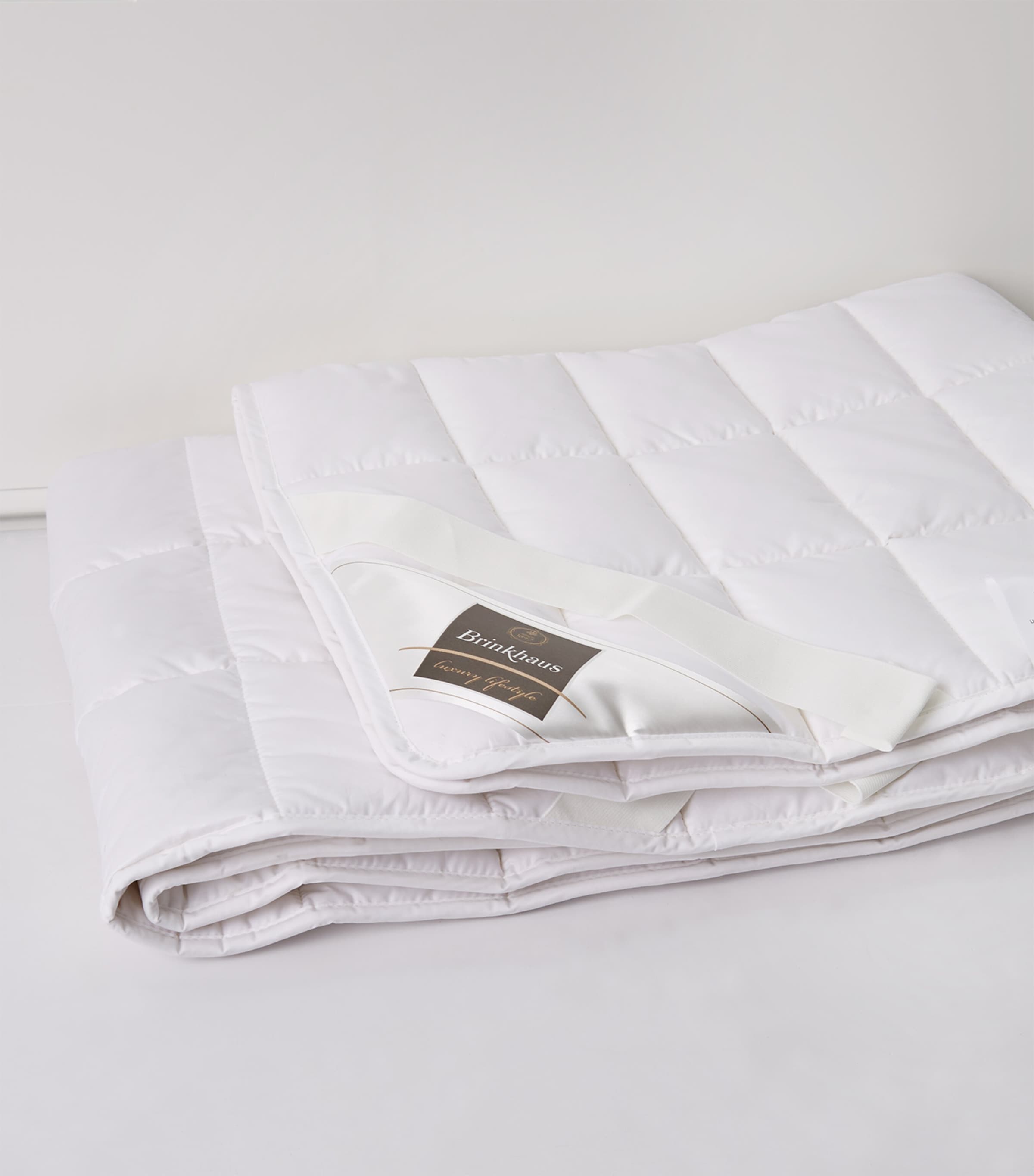 Cotton Mattress Topper WHITE Image 2