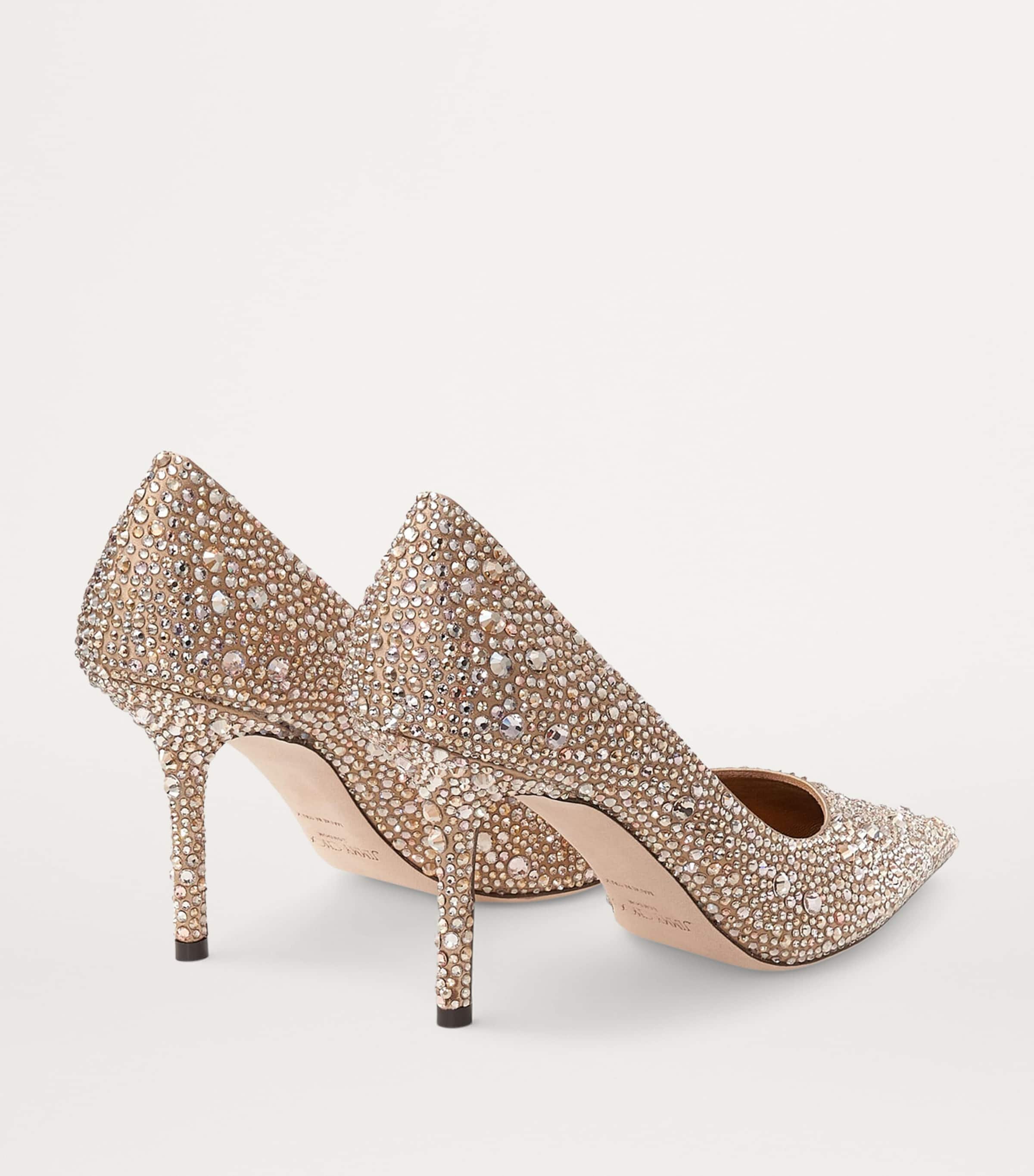 Jimmy Choo Love 85 Crystal-Embellished Pumps | Harrods US