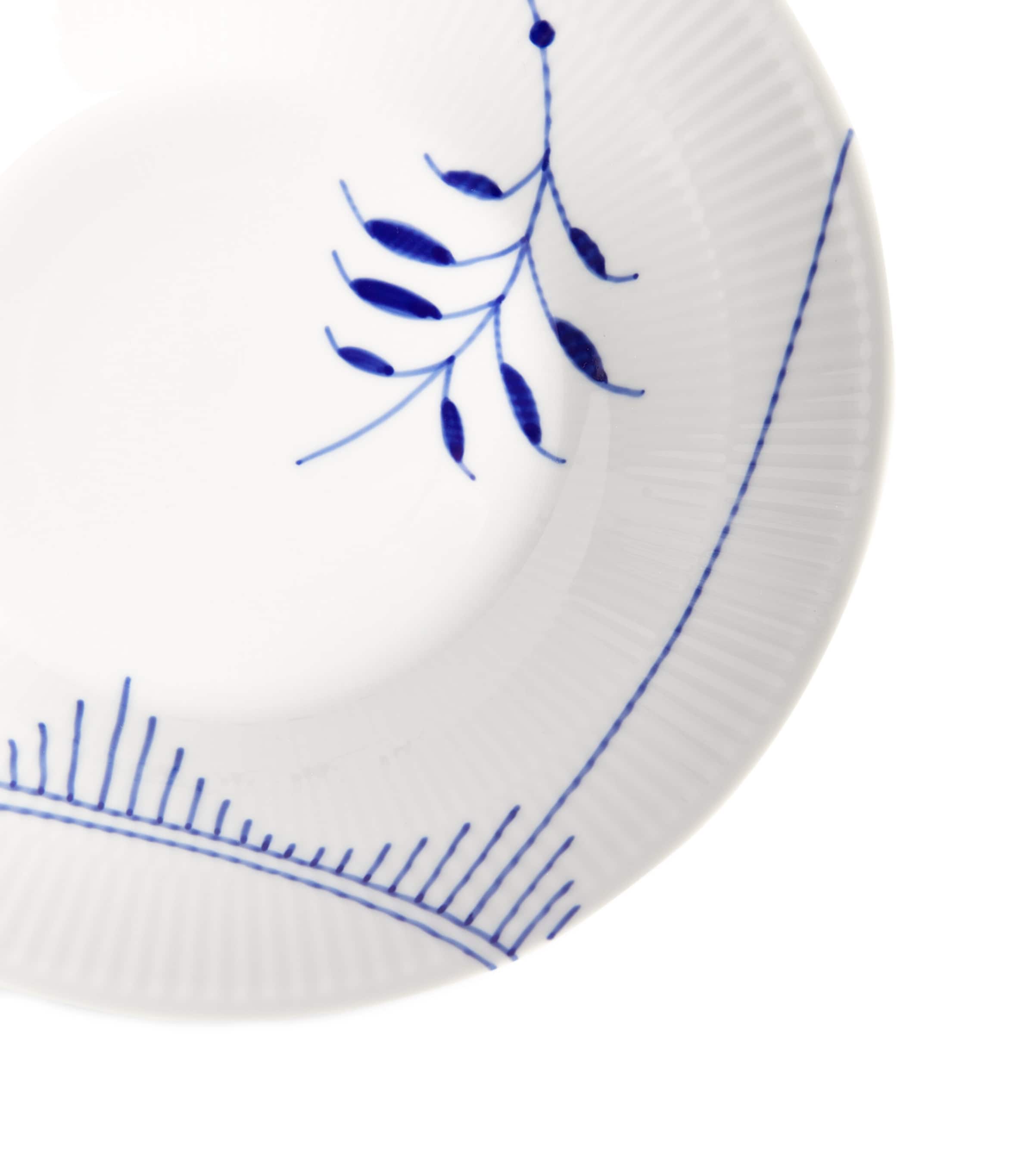 Blue Fluted Mega Deep Plate (24cm) BLUE Image 4