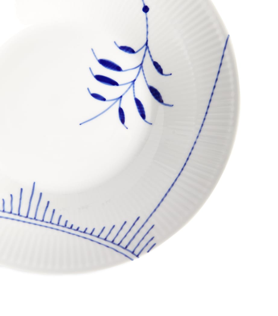 Blue Fluted Mega Deep Plate (24cm) BLUE Image 4