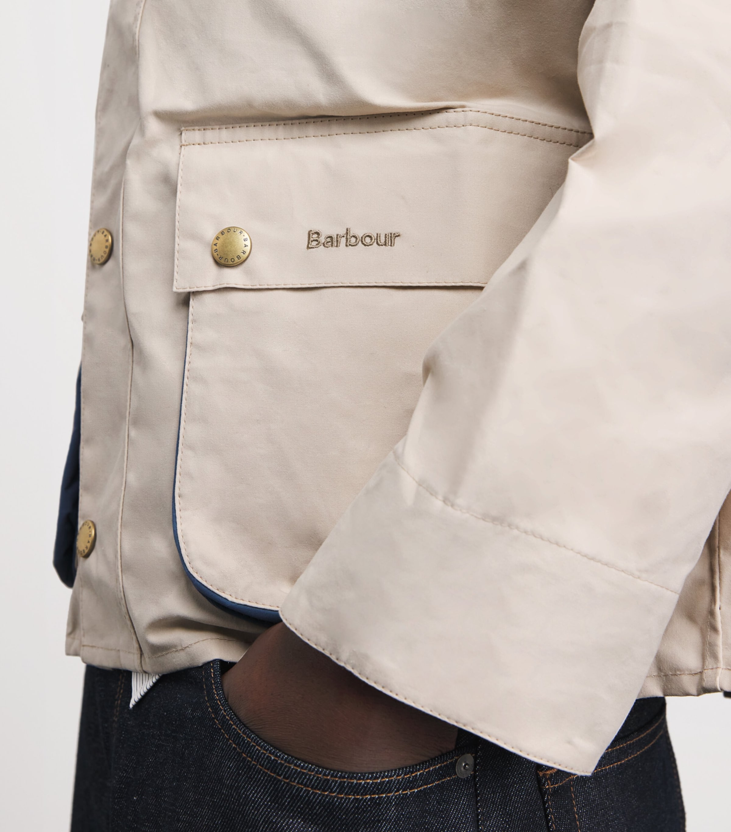 Barbour Mens x Paul Smith Sugarlump Bedale Casual Jacket Image 3