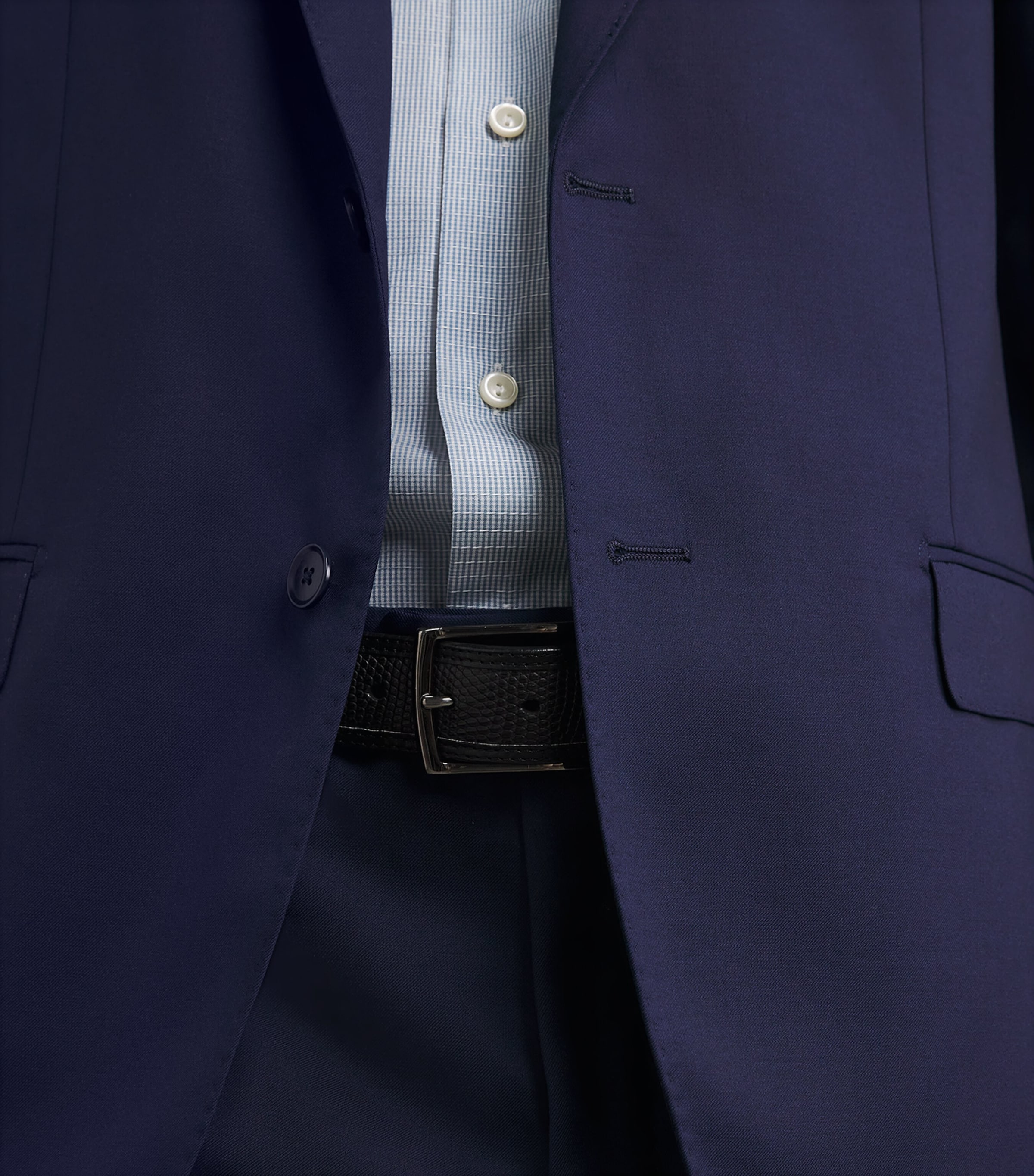 Wool Vicenza 2-Piece Suit 07BLUE Image 8