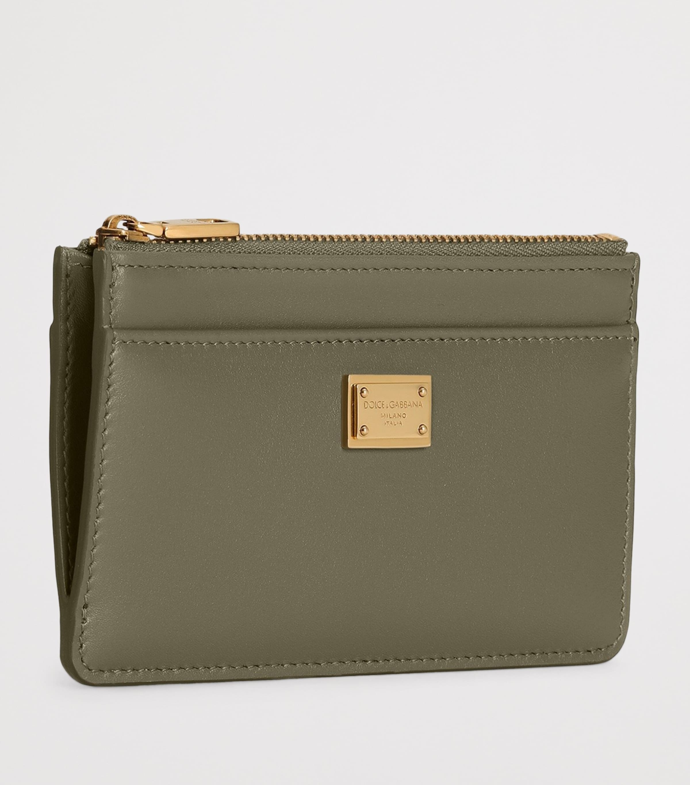 Plongé Calfskin Card Holder 80560-DARK GREE Image 2