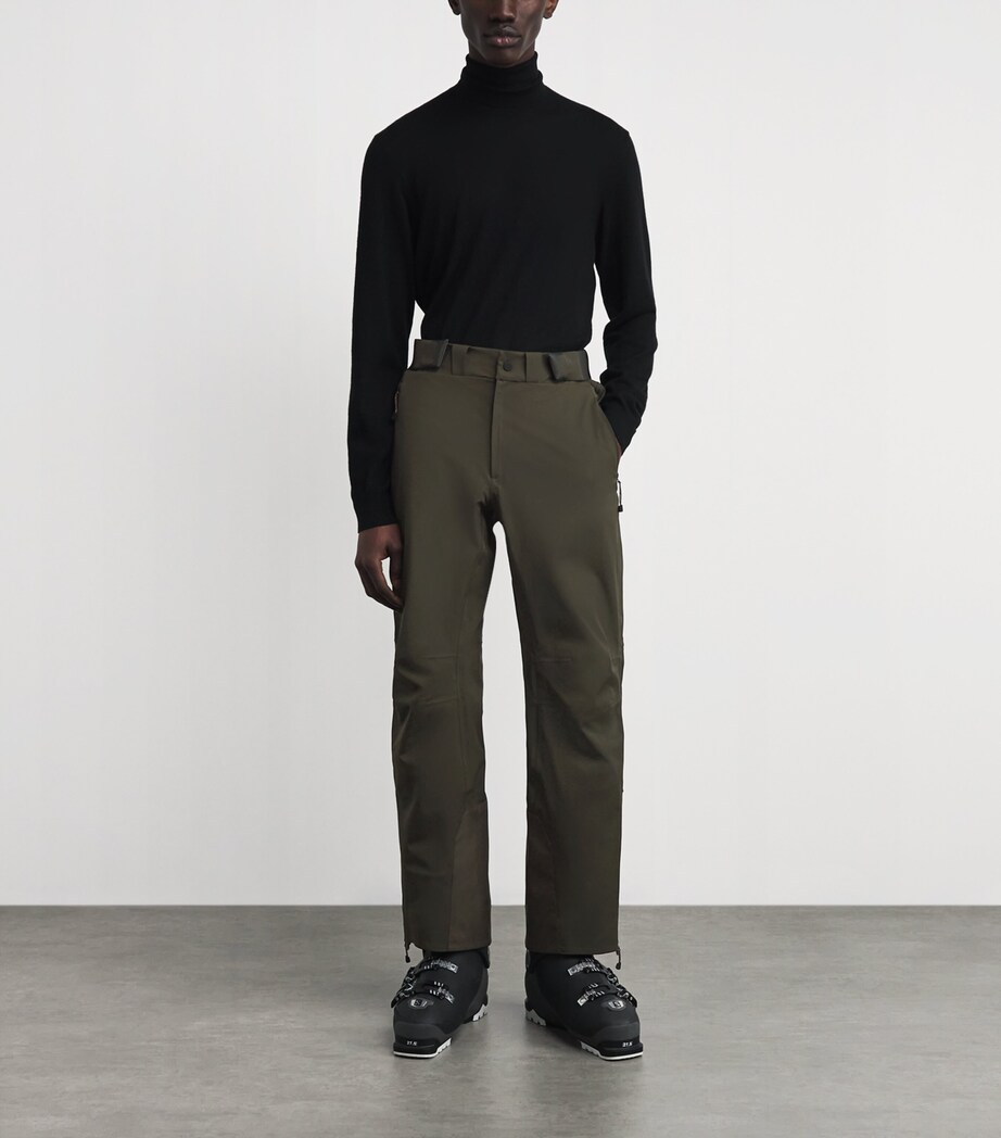 Cashmere Indren Ski Trousers MILITARY GREEN G34 Image 2