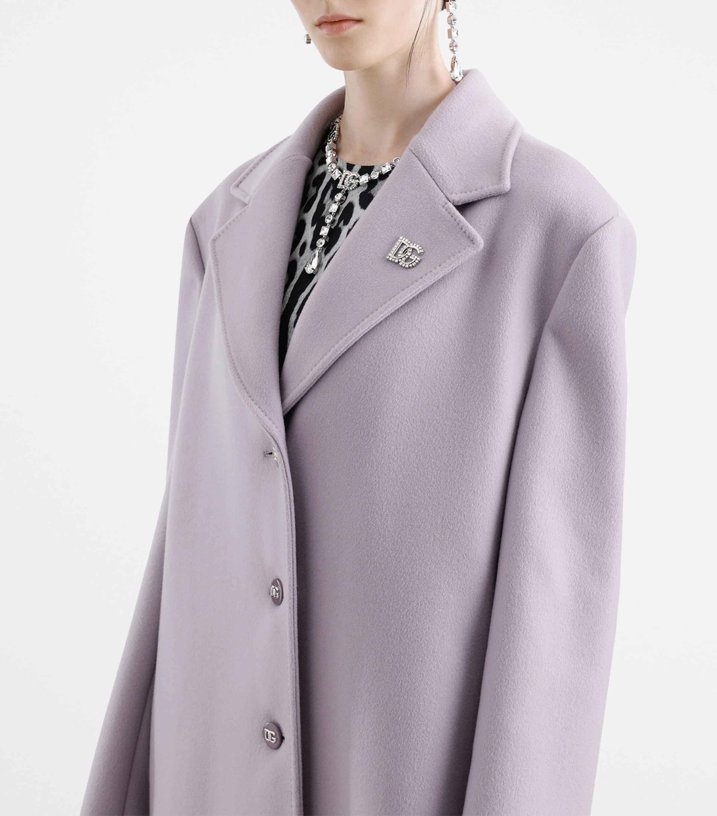 【VIP価格】DOLCE & GABBANA Beige Cashmere Overcoat Double-breasted cashmere coat in Beige for Men | Dolce&Gabbana®