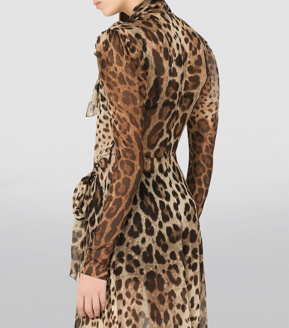 Silk Maxi Dress HY13M-LEO NEW Image 6