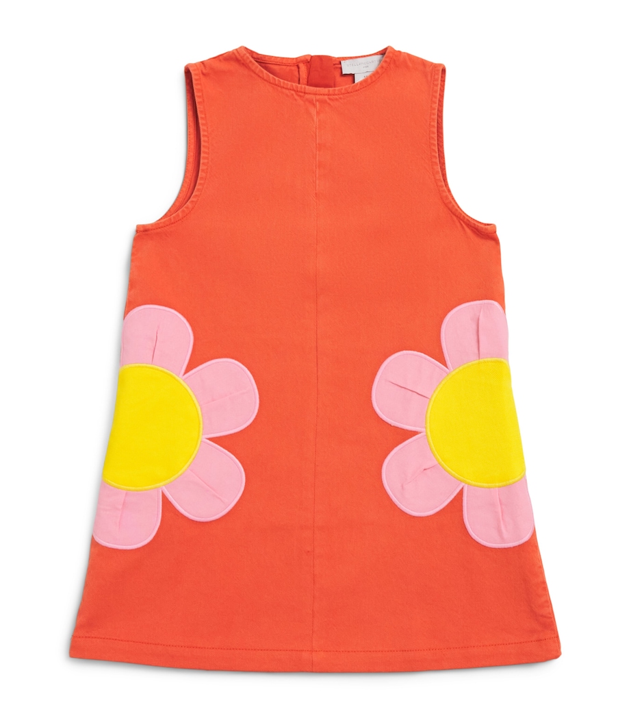 Stella McCartney Kids Floral Appliqué Dress (3-14+ Years) Image 1