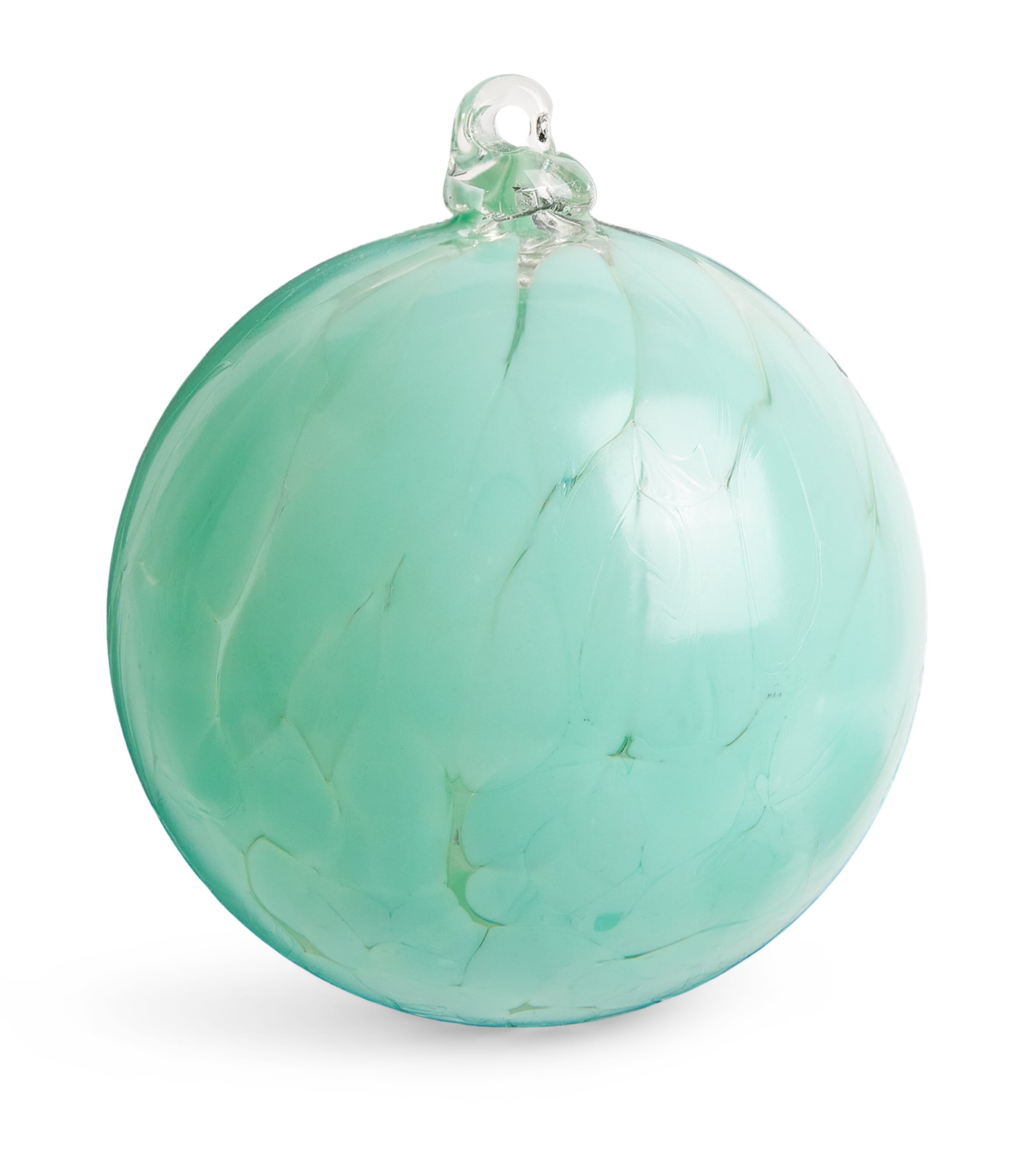 Harrods Glass Bauble In Green