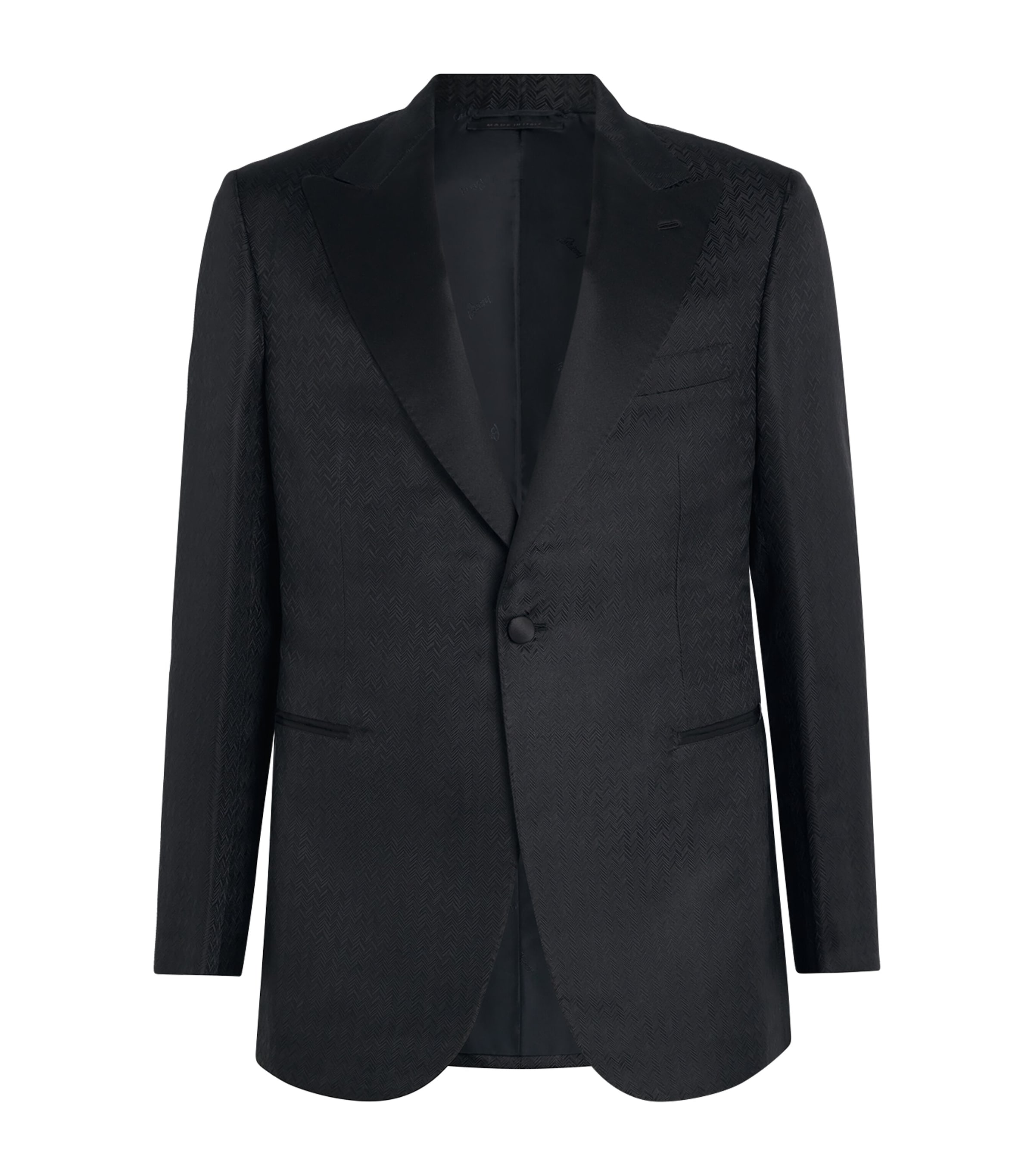 Silk Jacquard Virgilio Tuxedo Jacket 1000 Image 1