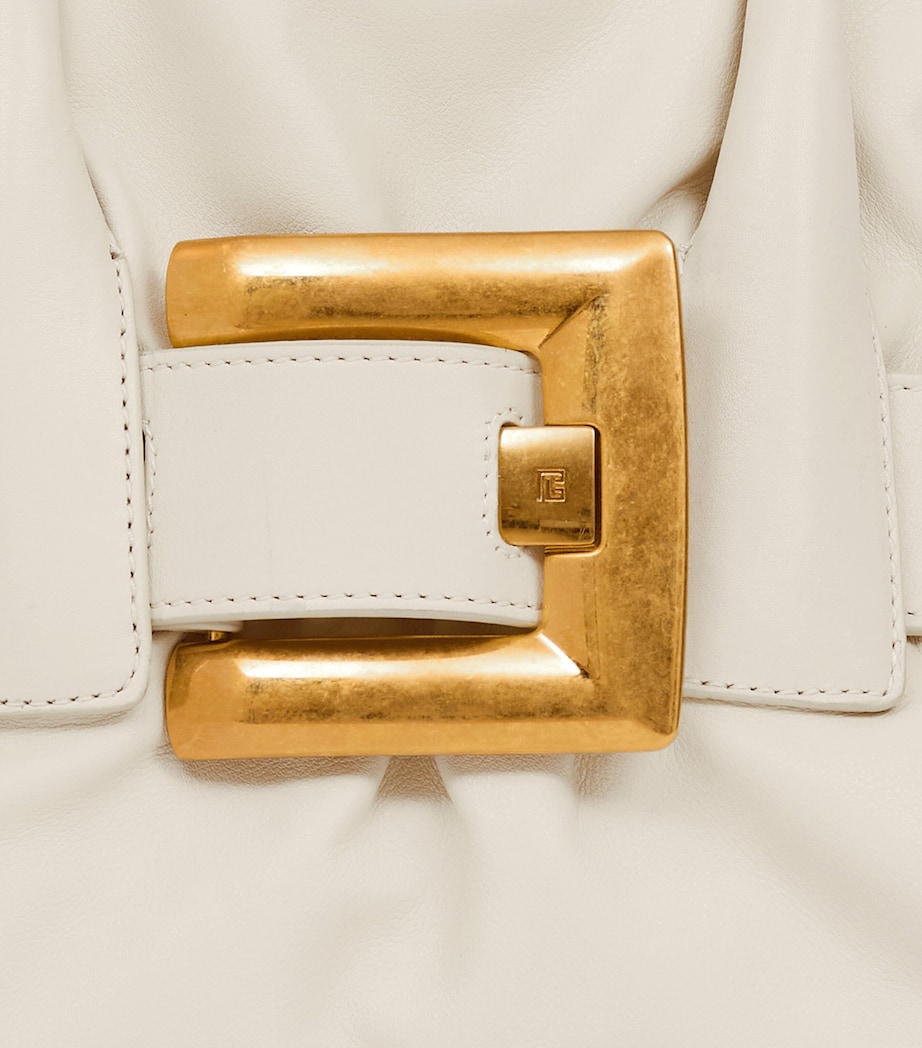 Large Leather Anthem Shoulder Bag 0DA CREME Image 7