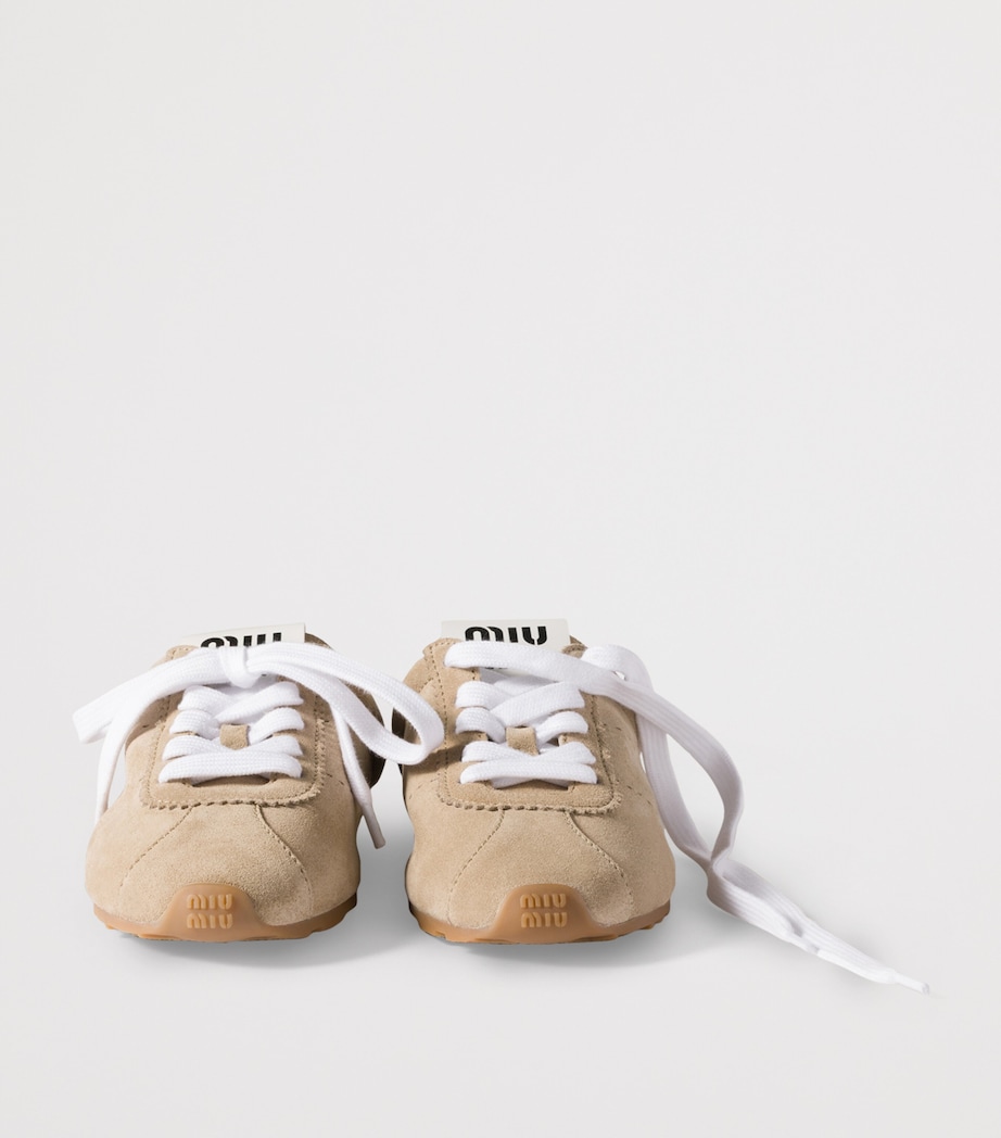 Suede Plume Mules F0F24 Image 4
