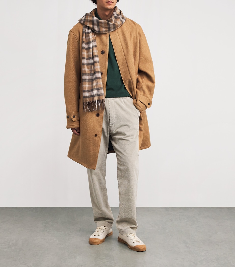 Cotton Mesh Custom Fit Polo Shirt GREEN Image 2