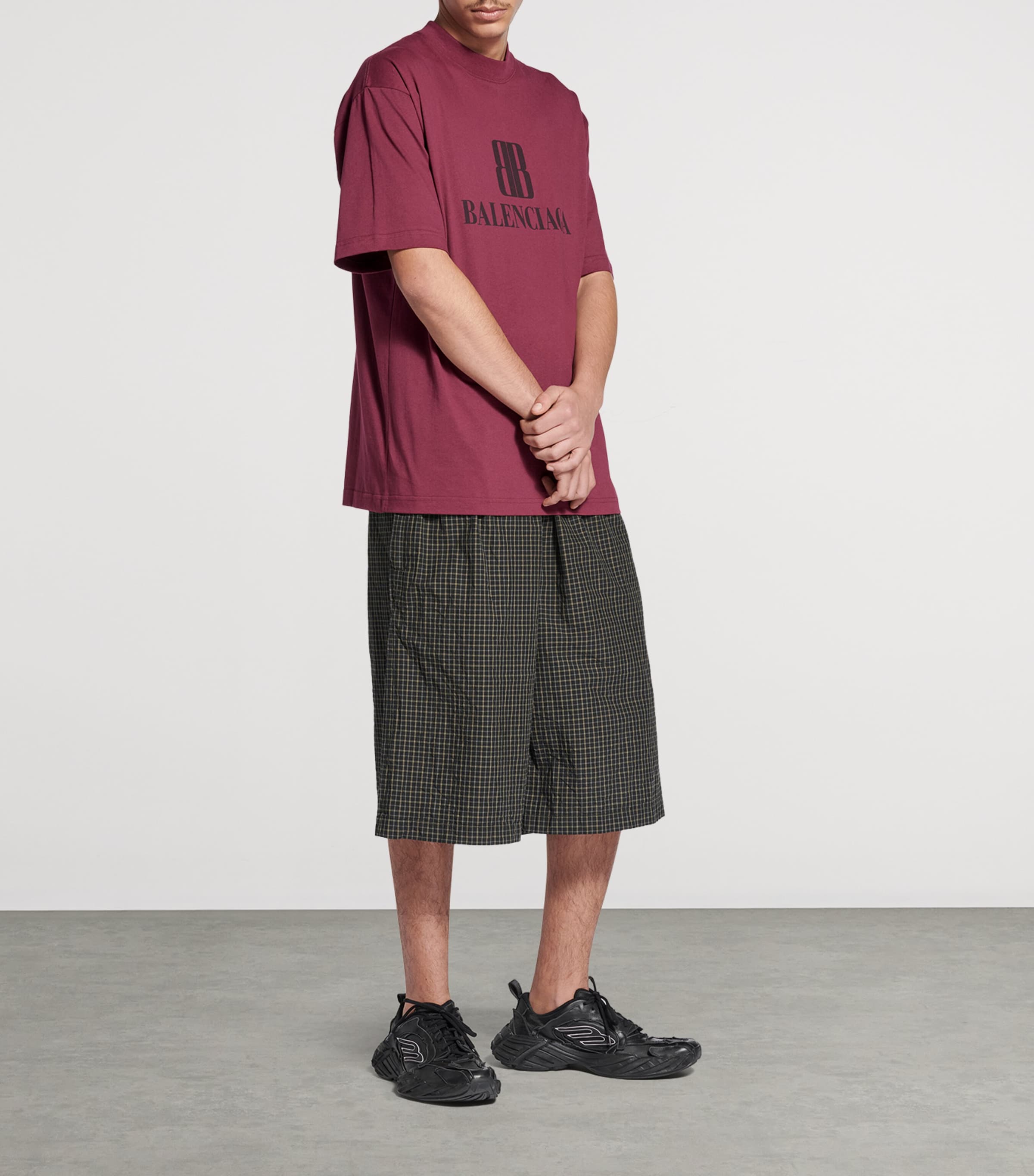 Balenciaga Cotton Nano BB T-Shirt | Harrods US