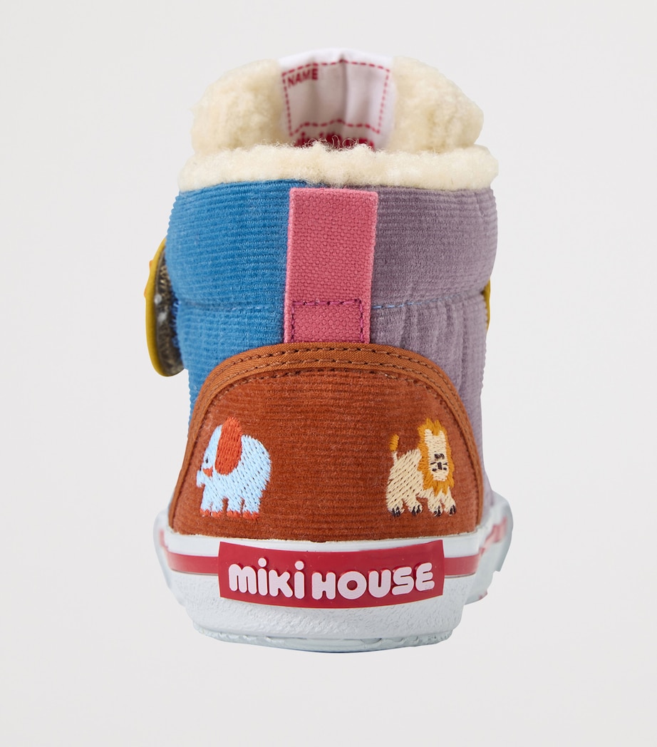 Cotton-Blend Velcro Sneakers 87 Image 8