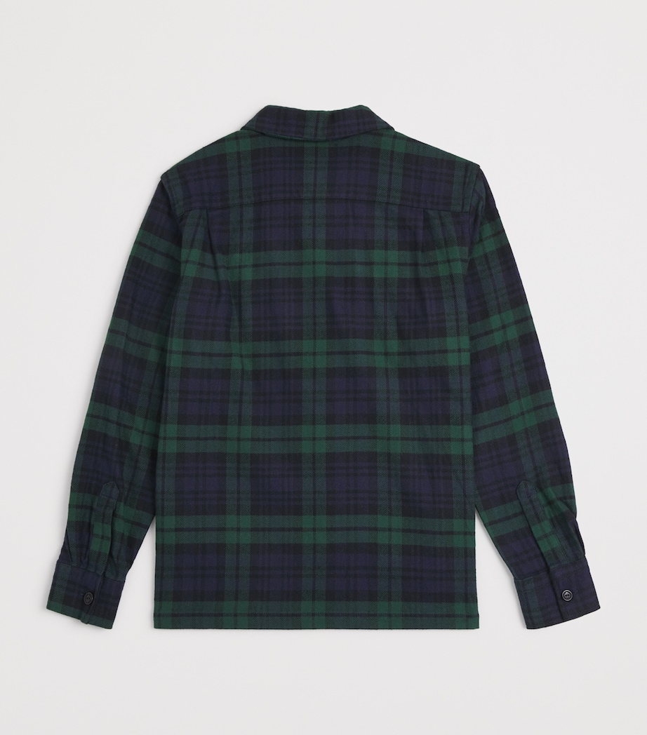 Cotton Check Shirt (6-14 Years) MULTI Image 2