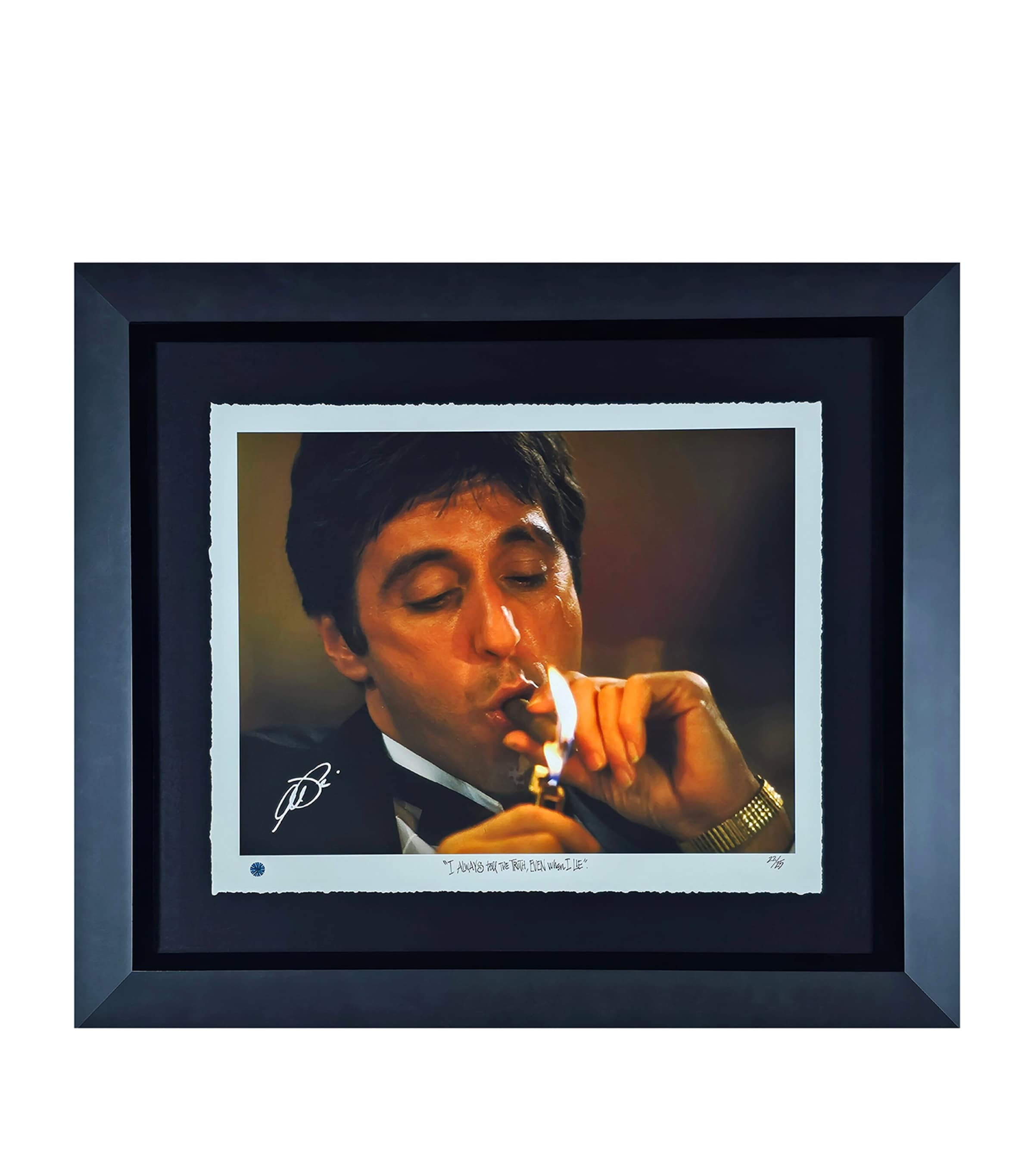 Leipzig Galleries Autographed Scarface Al Pacino Photo Display | Home New In | Home Accessories | Photo Frames